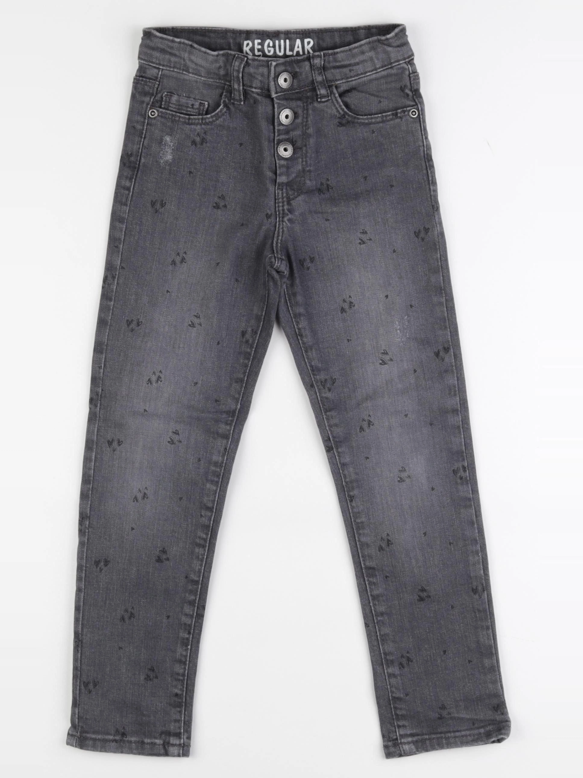 Vertbaudet - jean gris - 5 ans