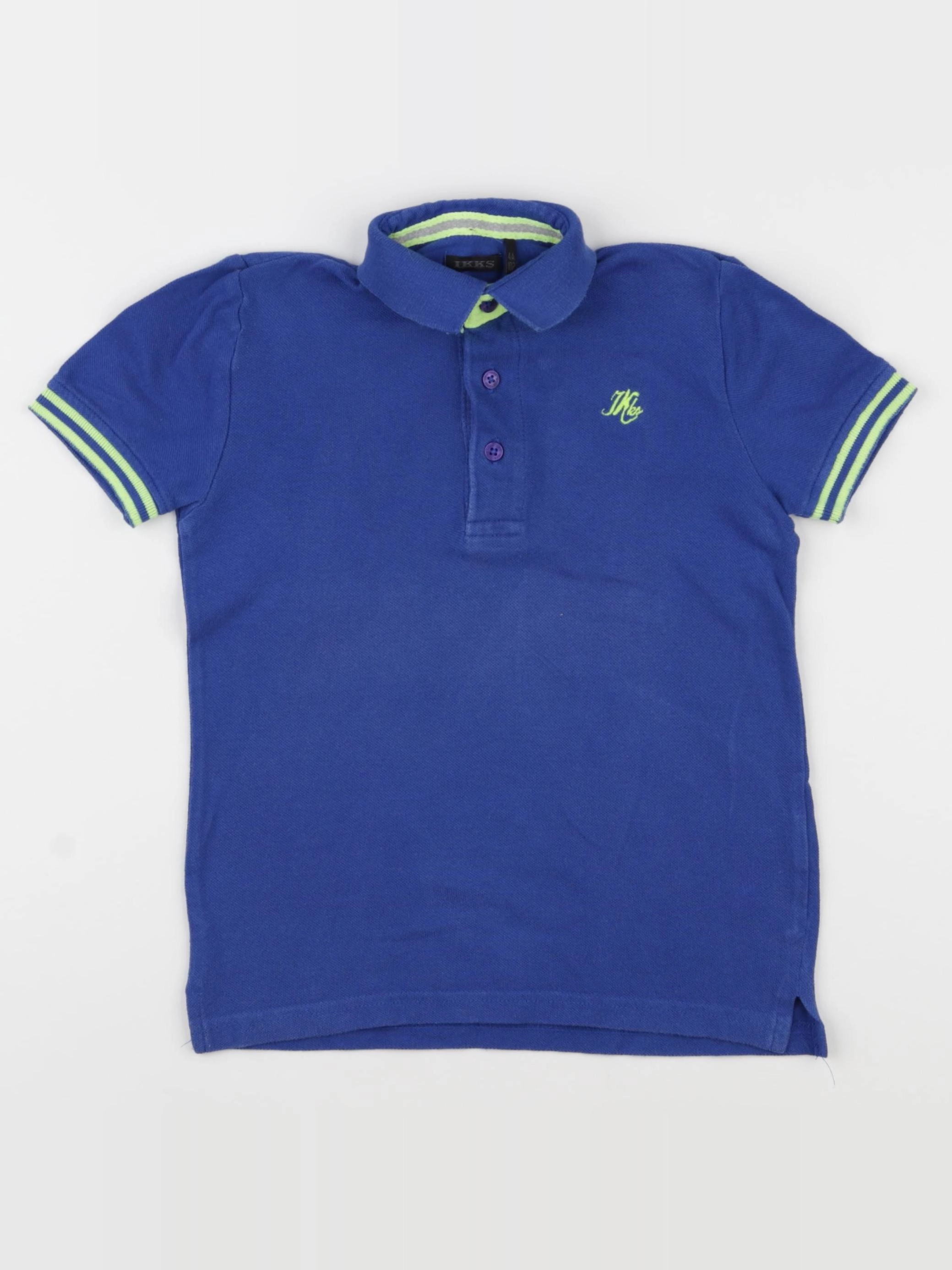 IKKS - polo bleu - 4 ans