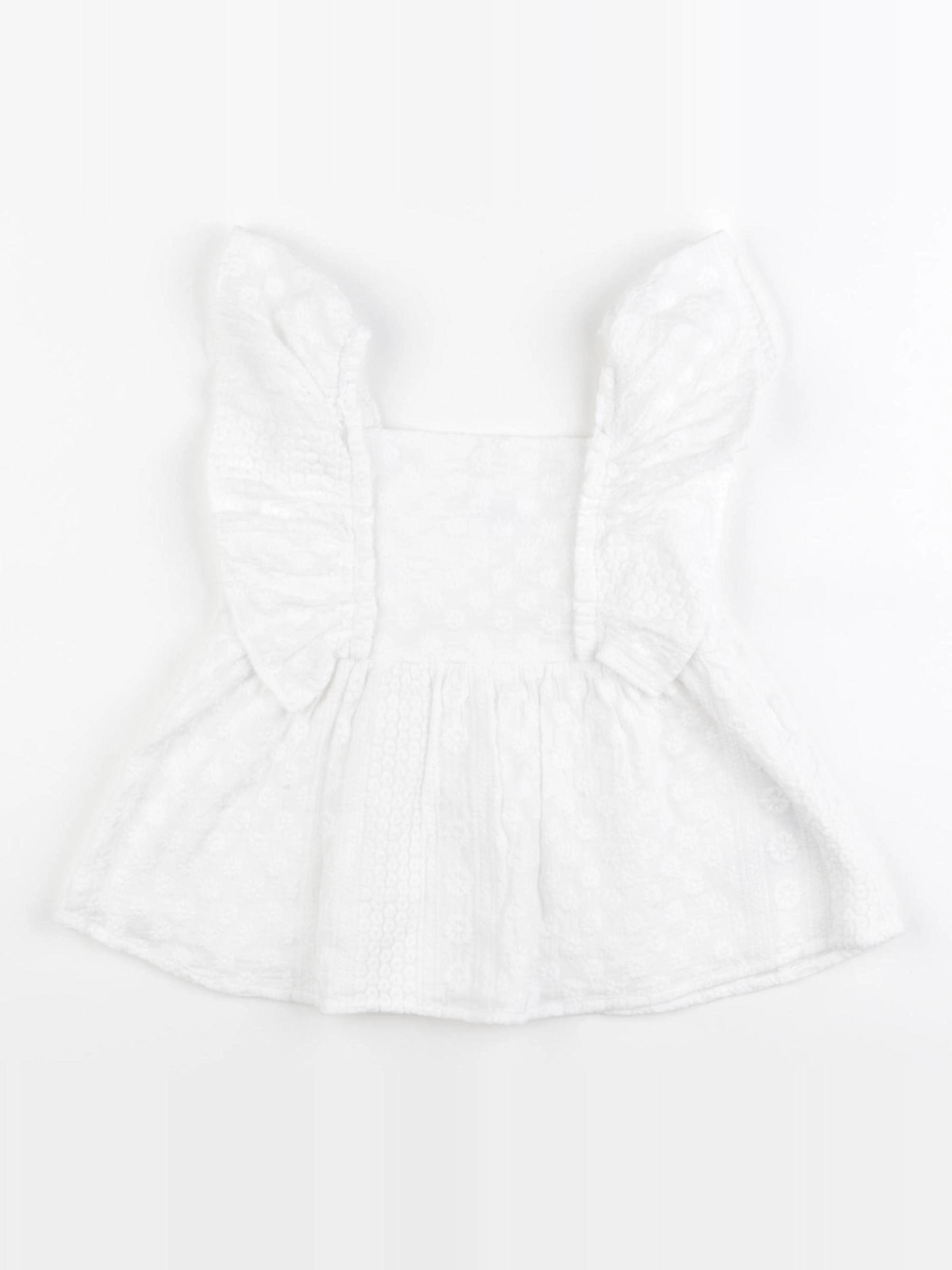 Vertbaudet - blouse blanc - 5 ans