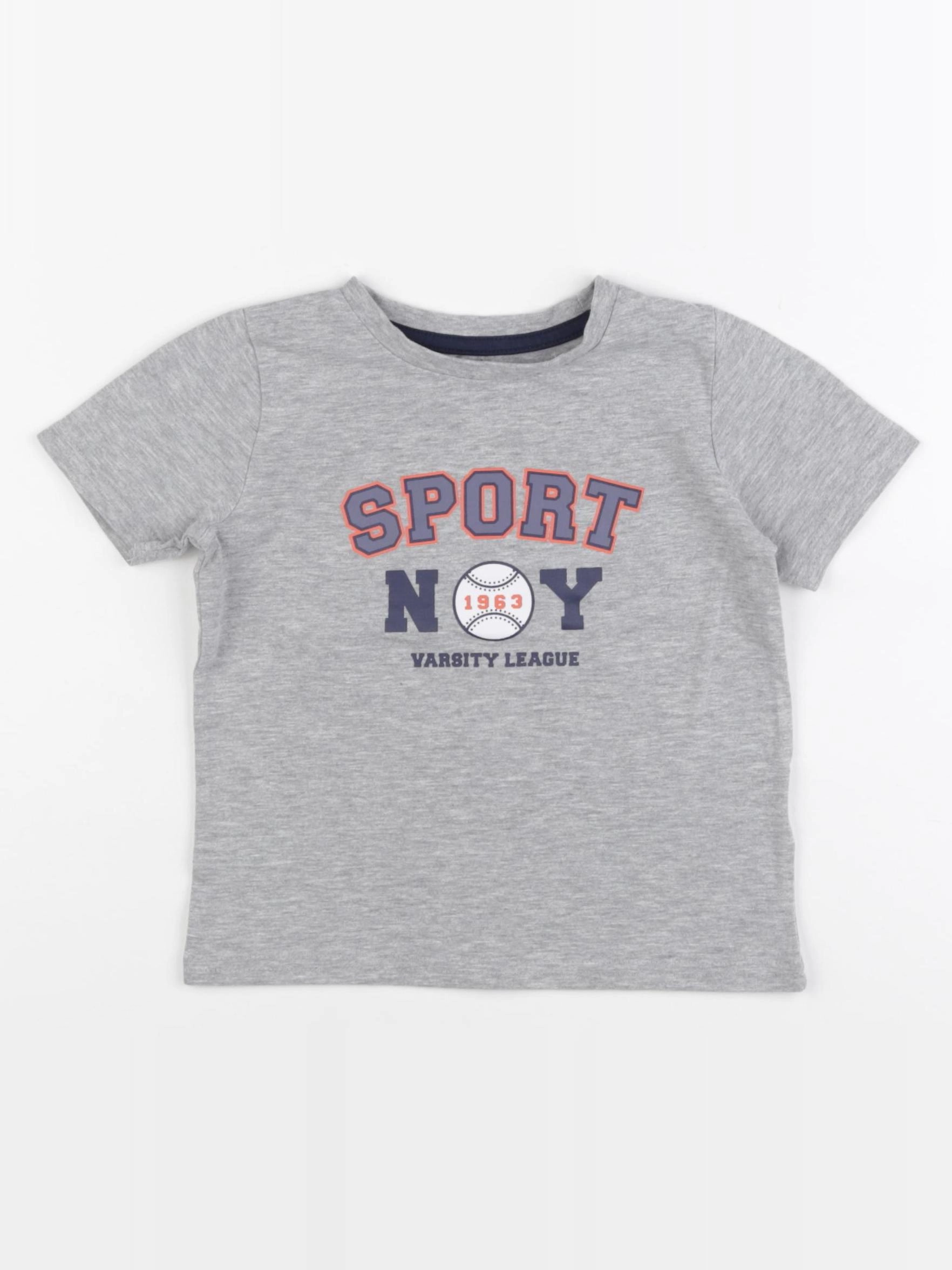 Vertbaudet - tee-shirt gris - 3 ans