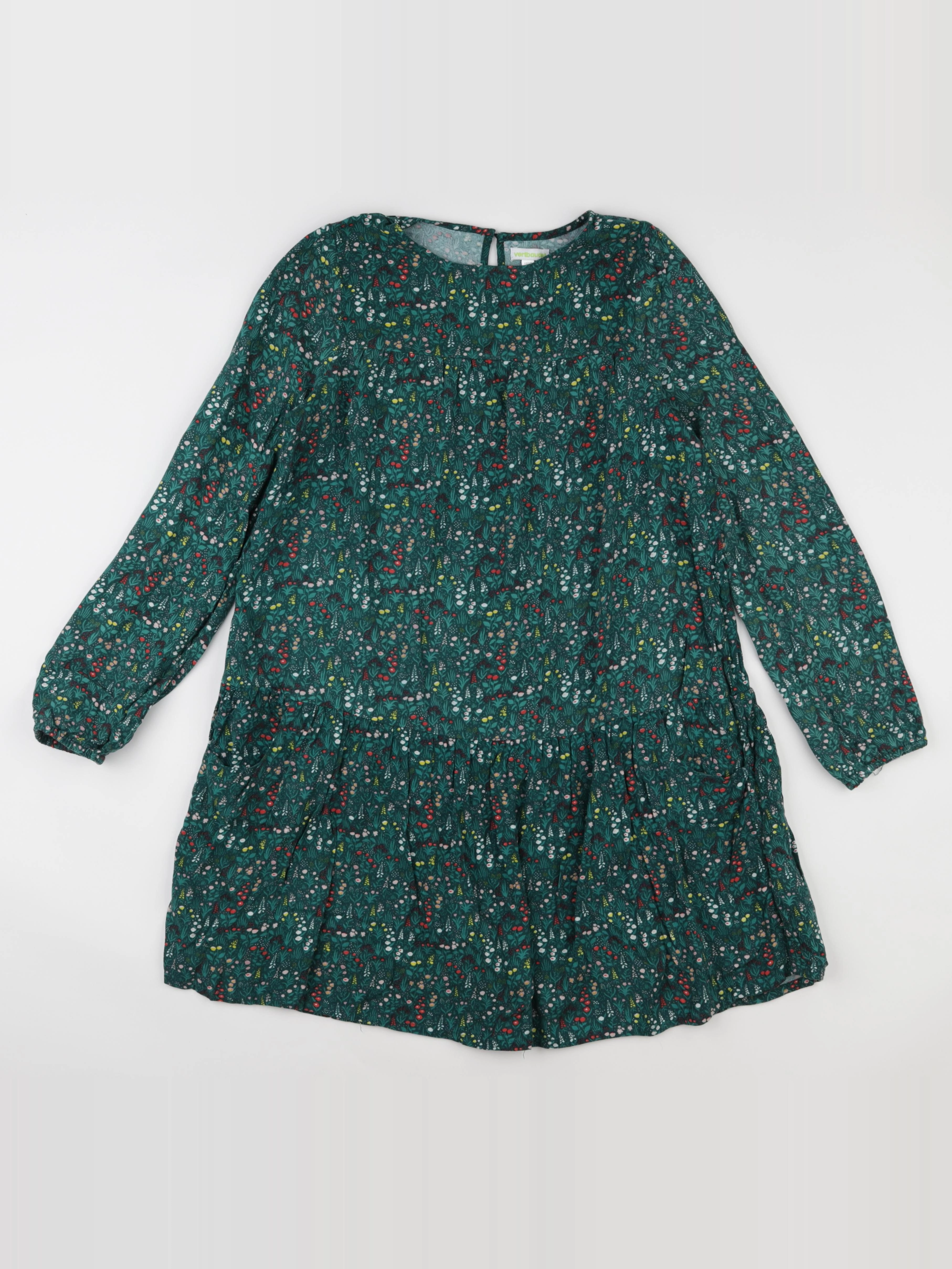 Vertbaudet - robe vert - 12 ans