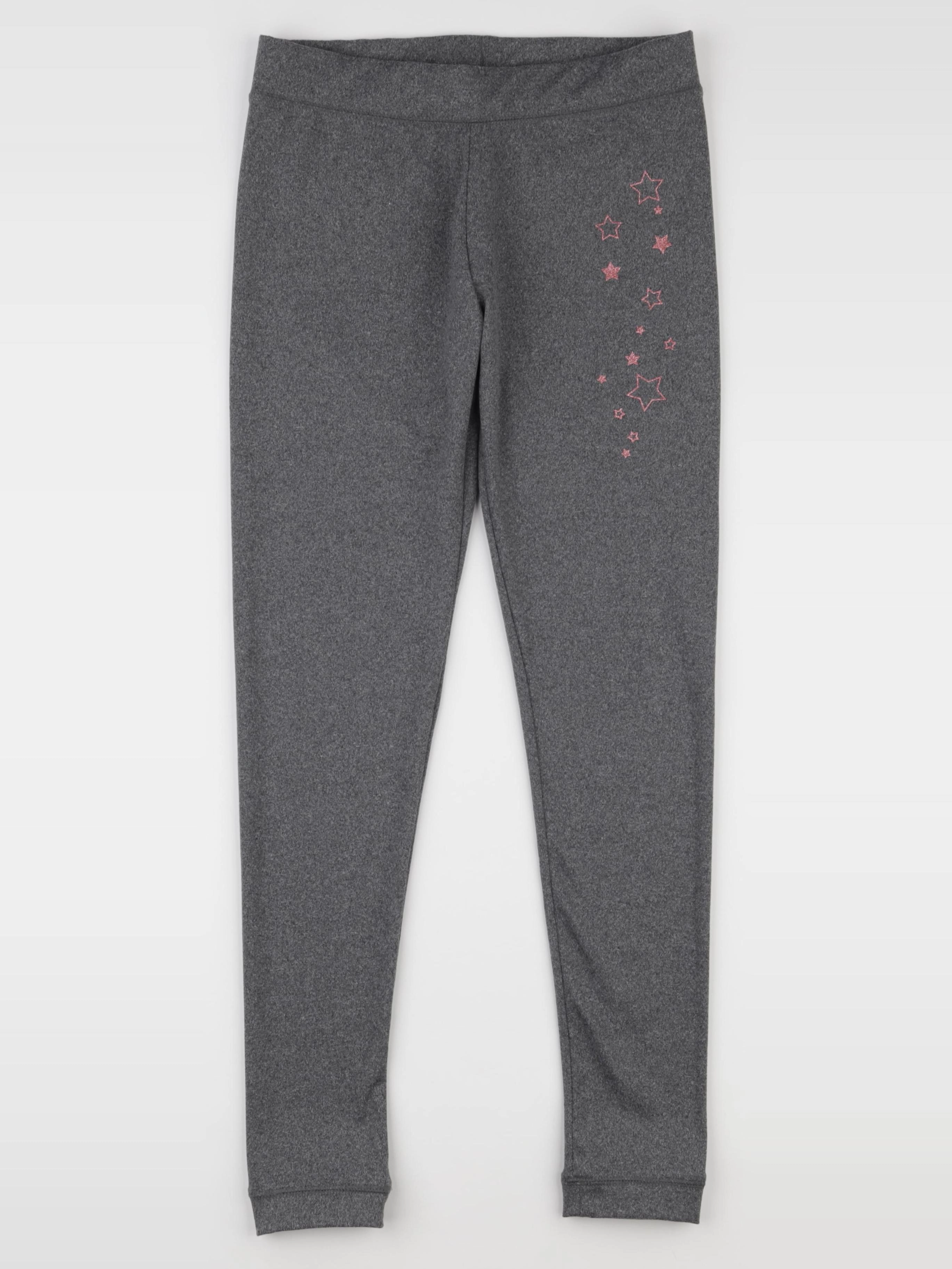 Vertbaudet - legging gris - 12 ans