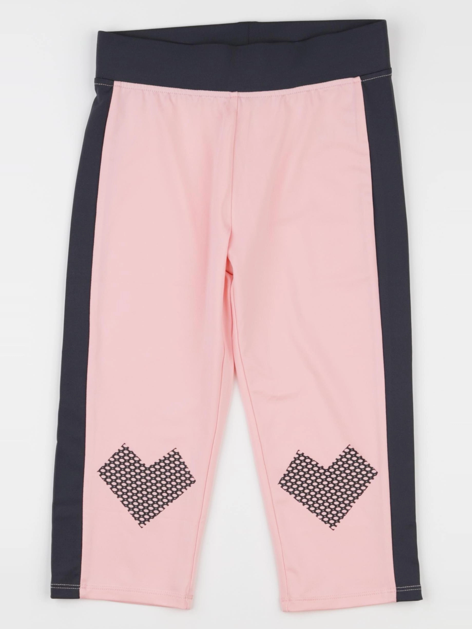 Vertbaudet - legging court rose - 10 ans