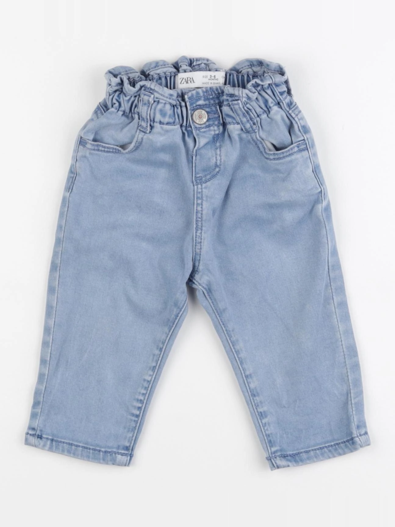Zara - jean bleu - 3/6 mois