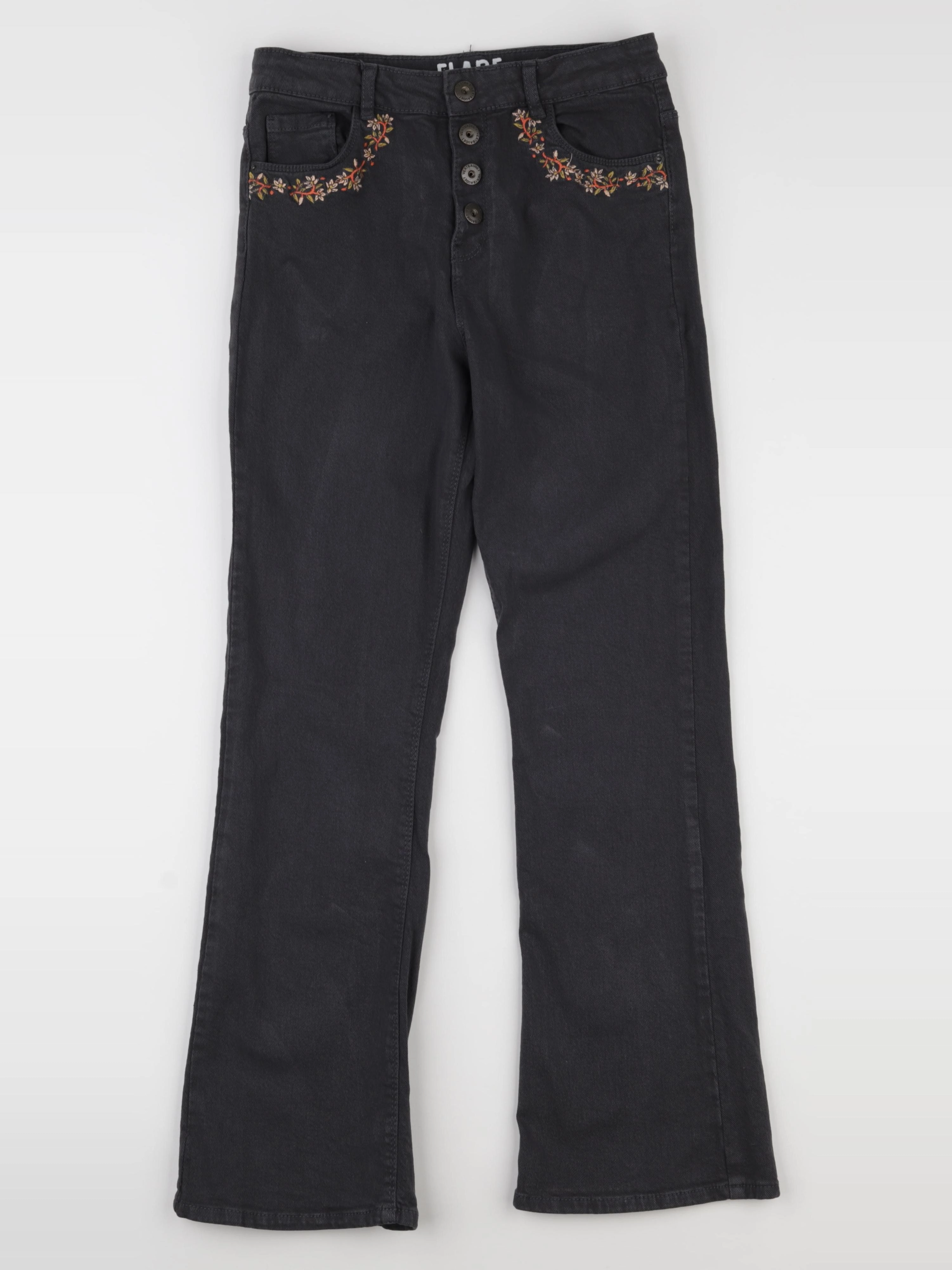 Vertbaudet - jean noir - 12 ans