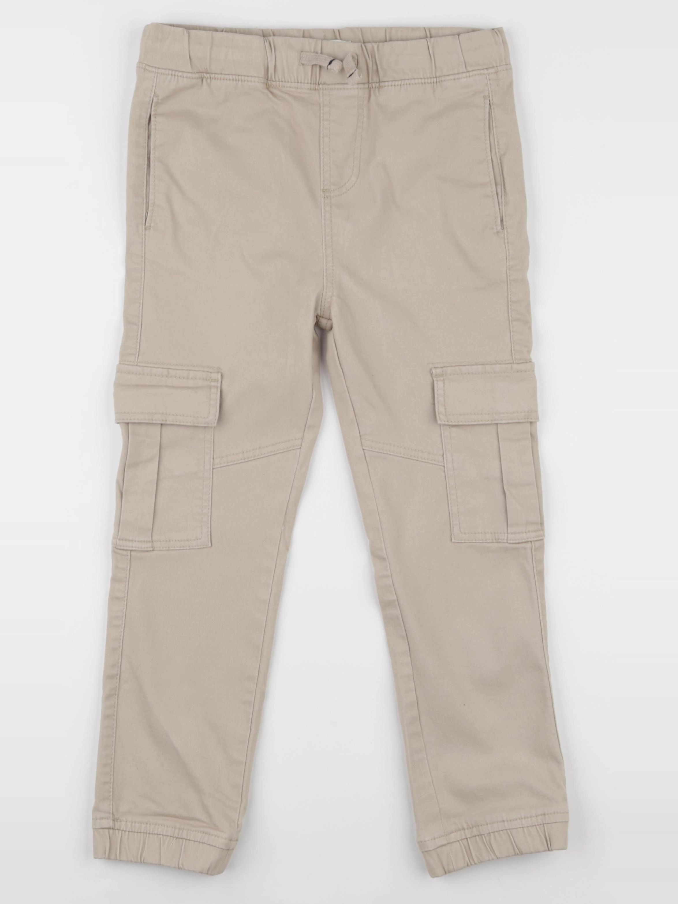 Vertbaudet - pantalon beige - 8 ans