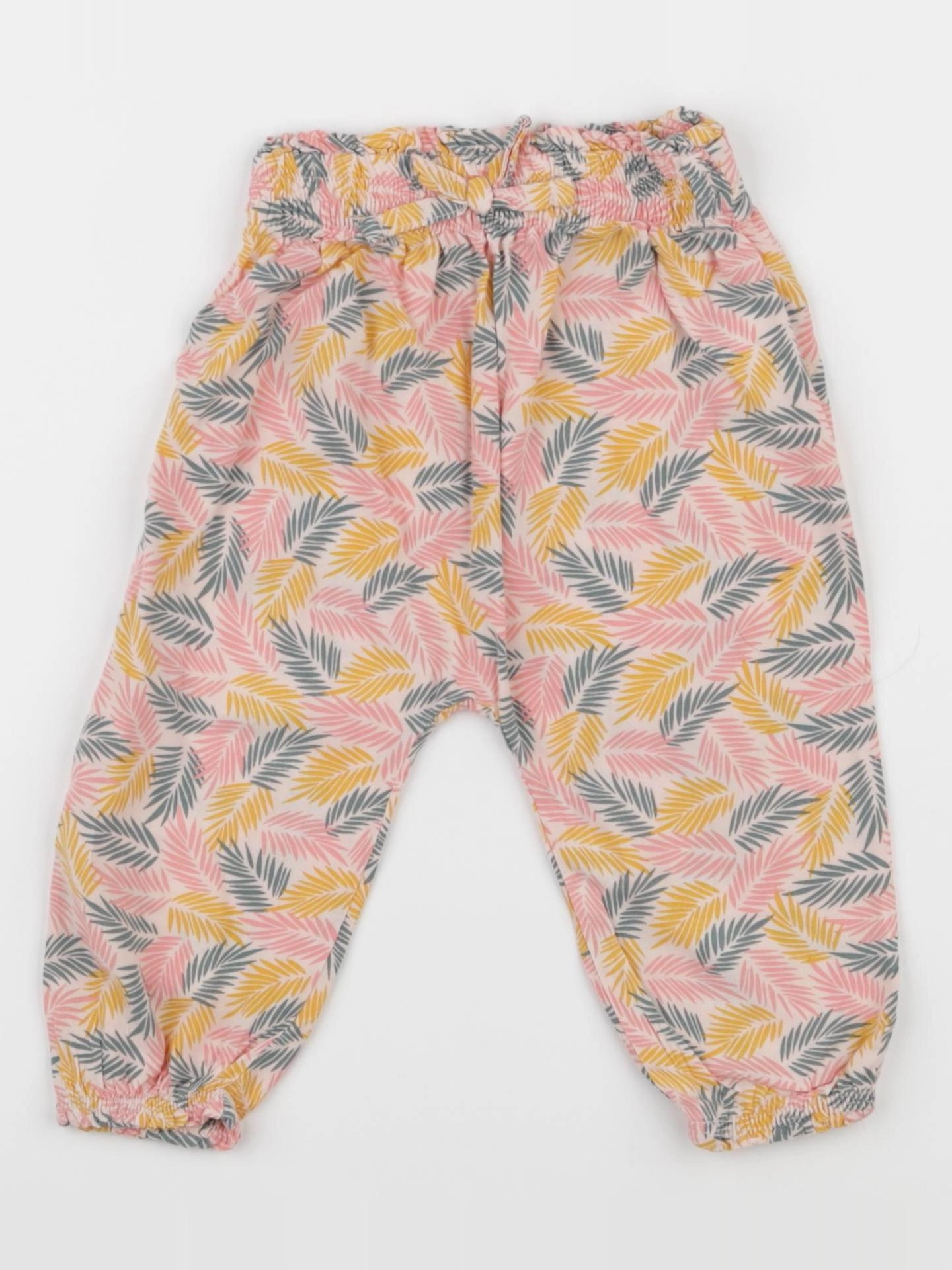 Vertbaudet - sarouel multicolore - 12 mois