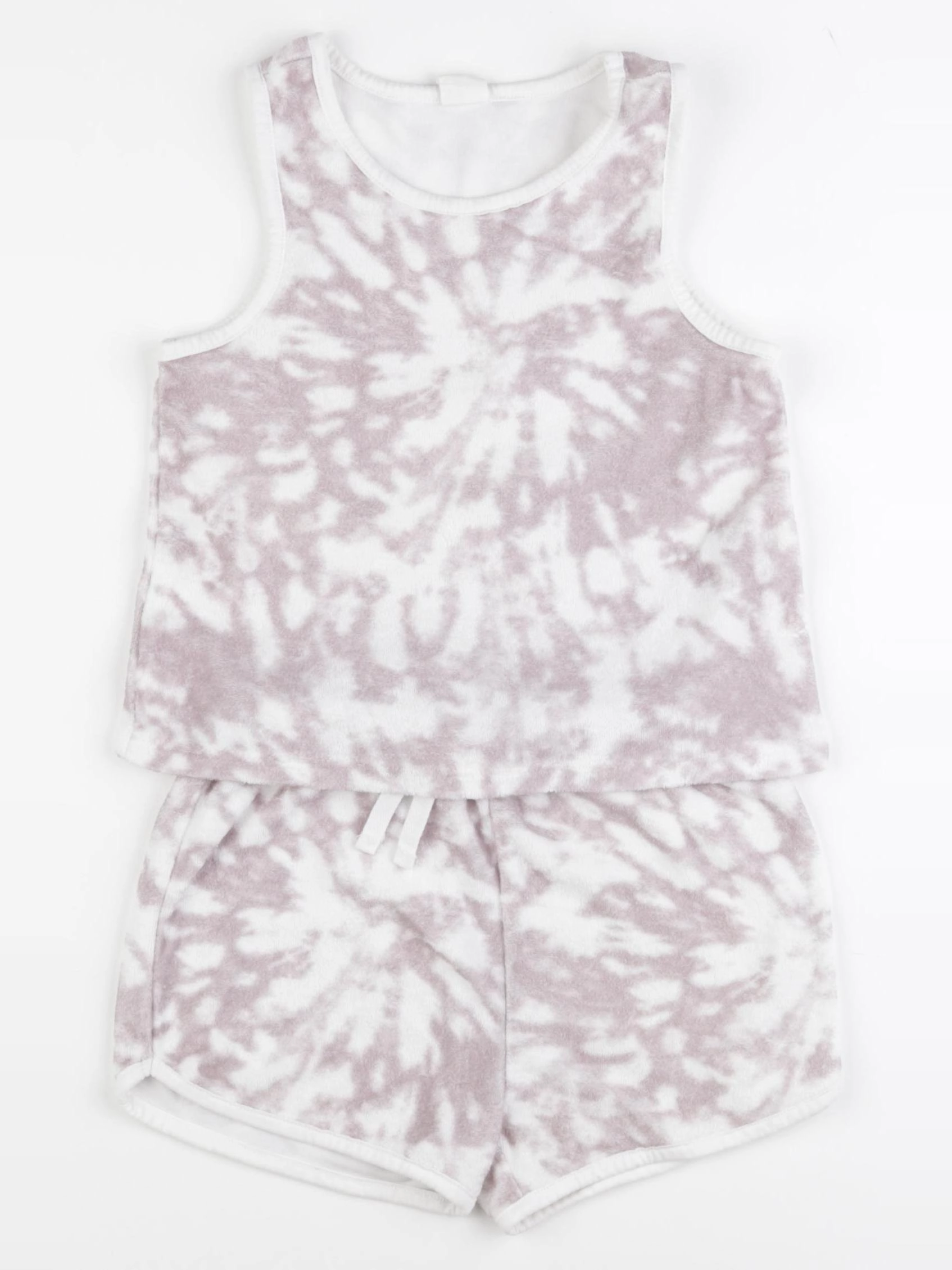 H&M - ensemble gris, violet - 2/3 ans