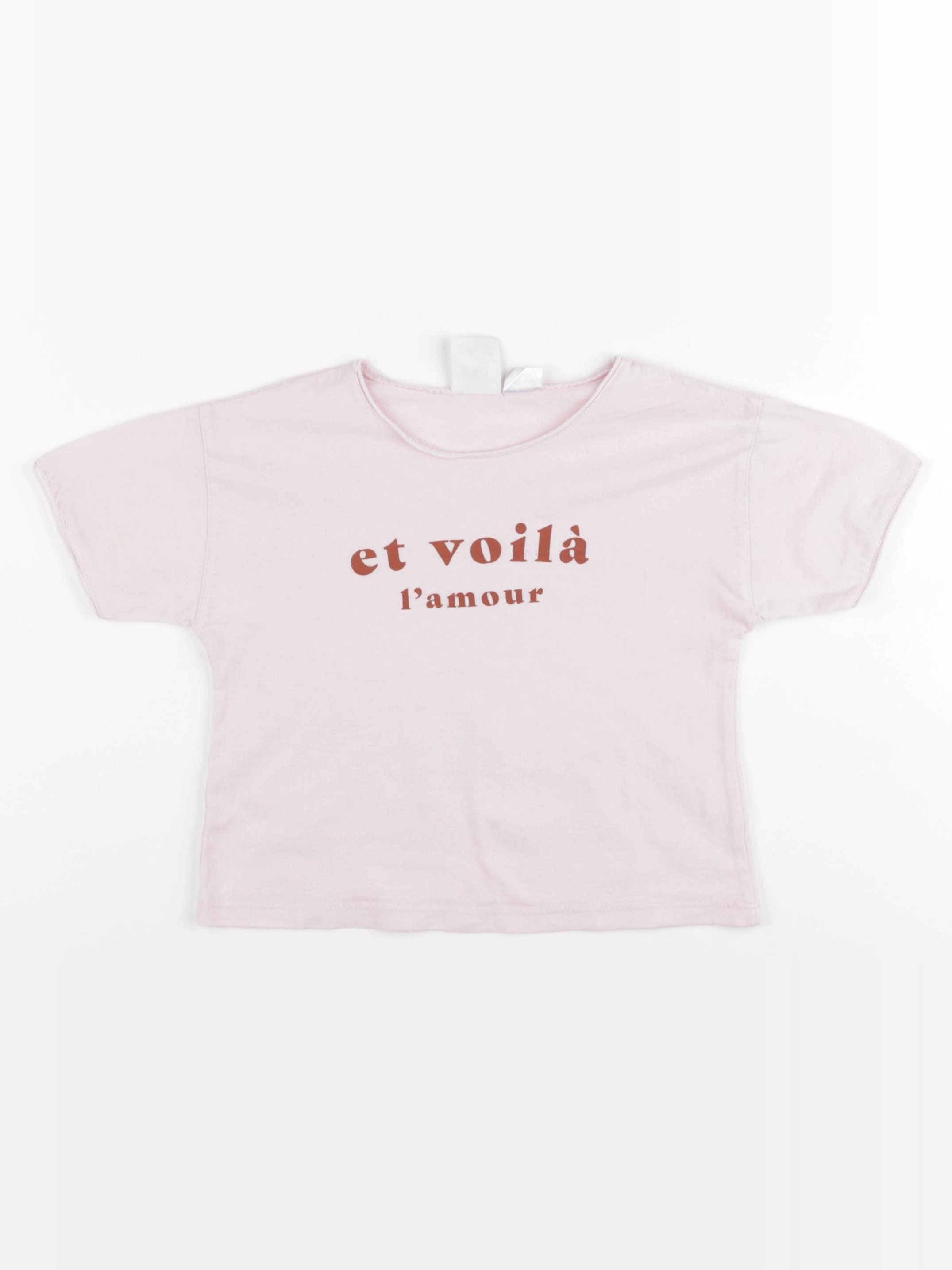 Zara - tee-shirt rose - 3 ans