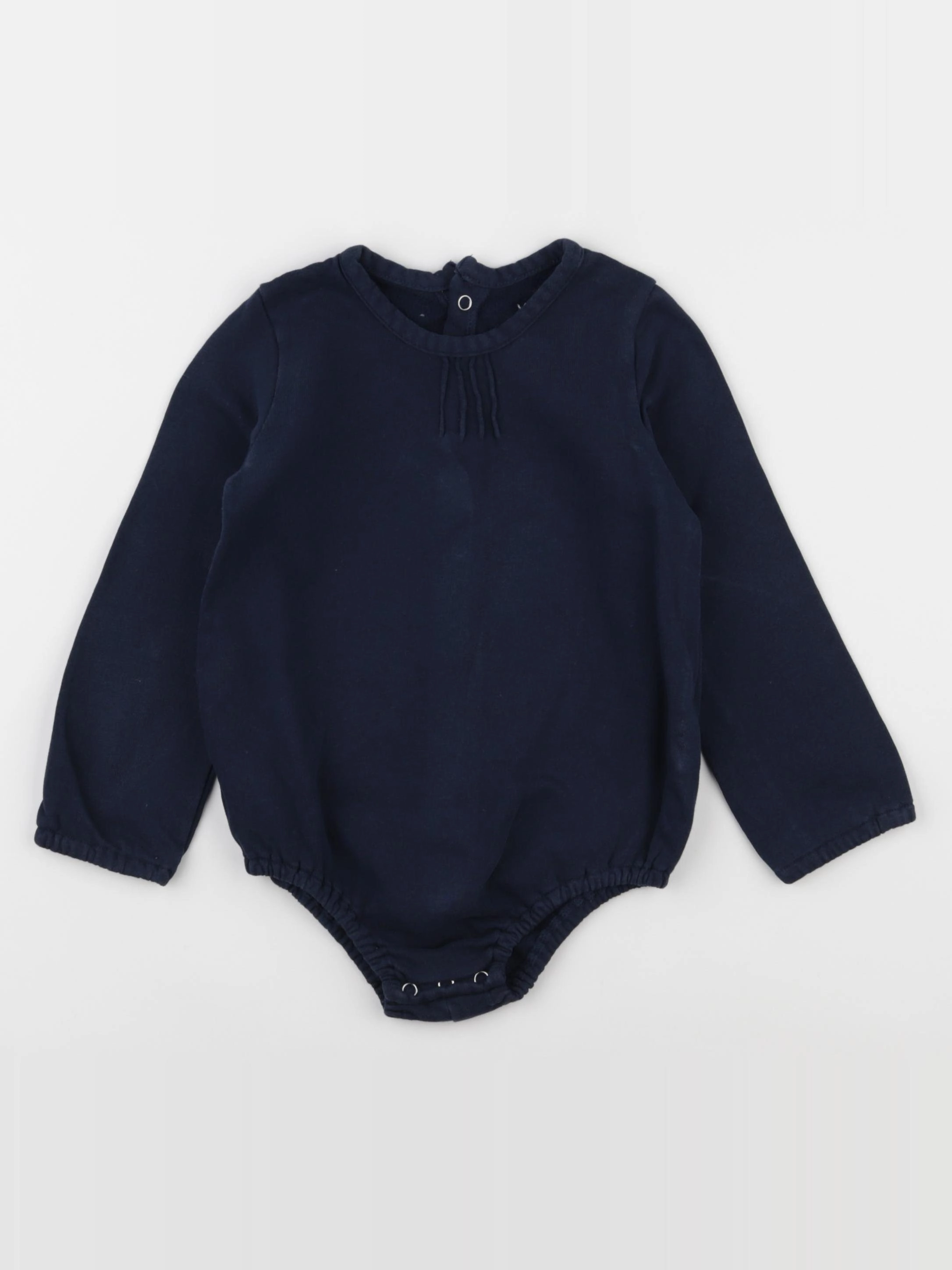 Lililotte - body tee-shirt bleu - 24 mois