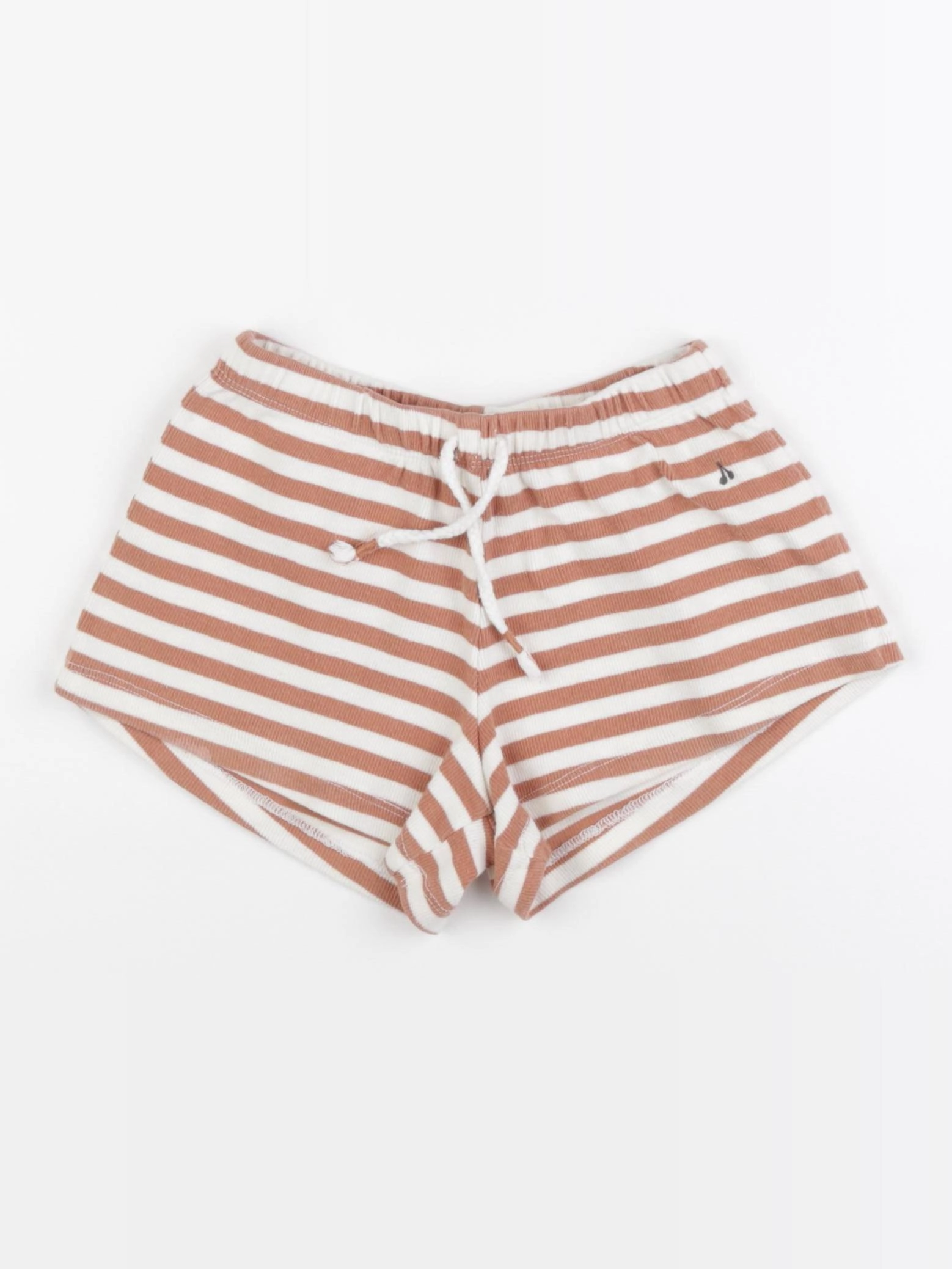 Zara - short beige, marron - 3/4 ans