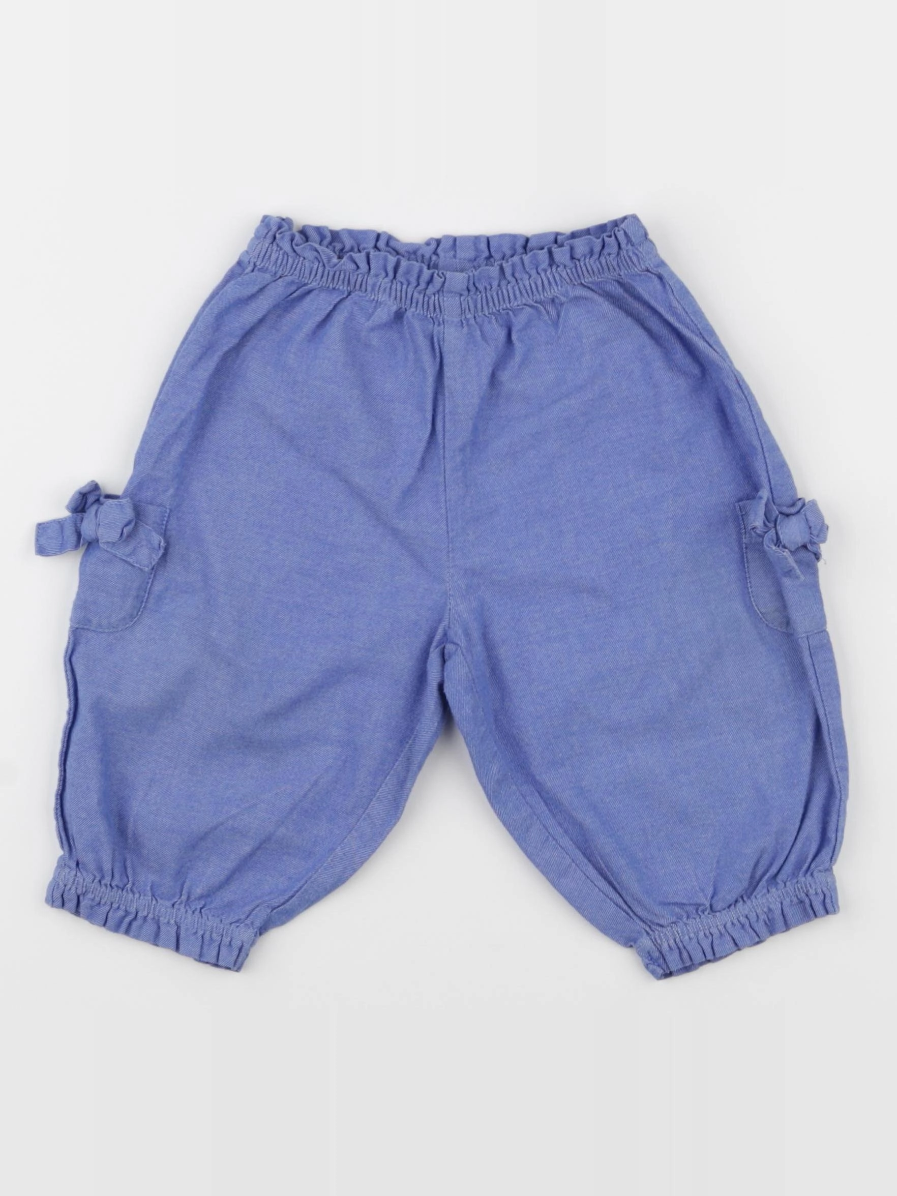 Jacadi - pantalon bleu - 12 mois