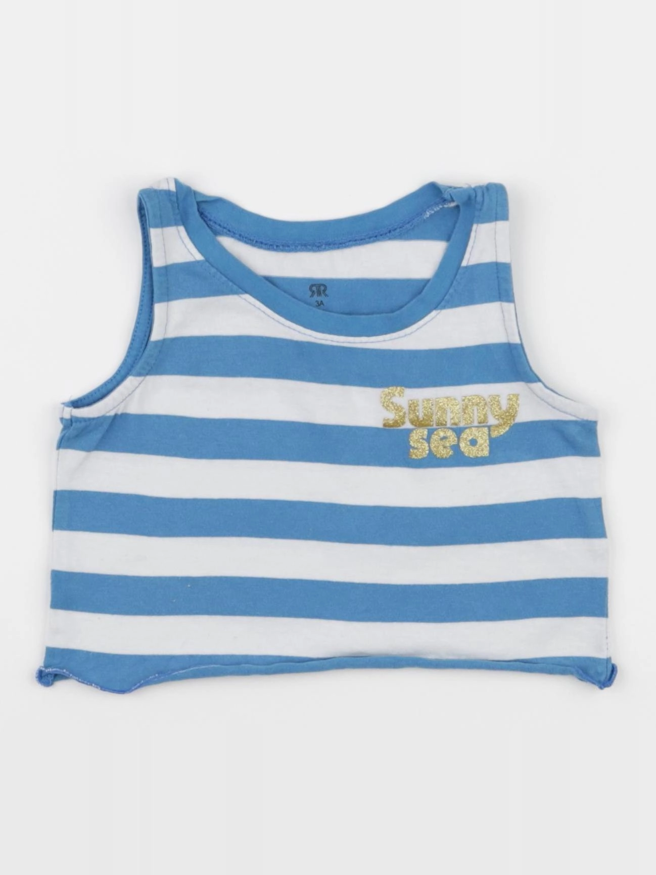 La Redoute - débardeur bleu - 3 ans