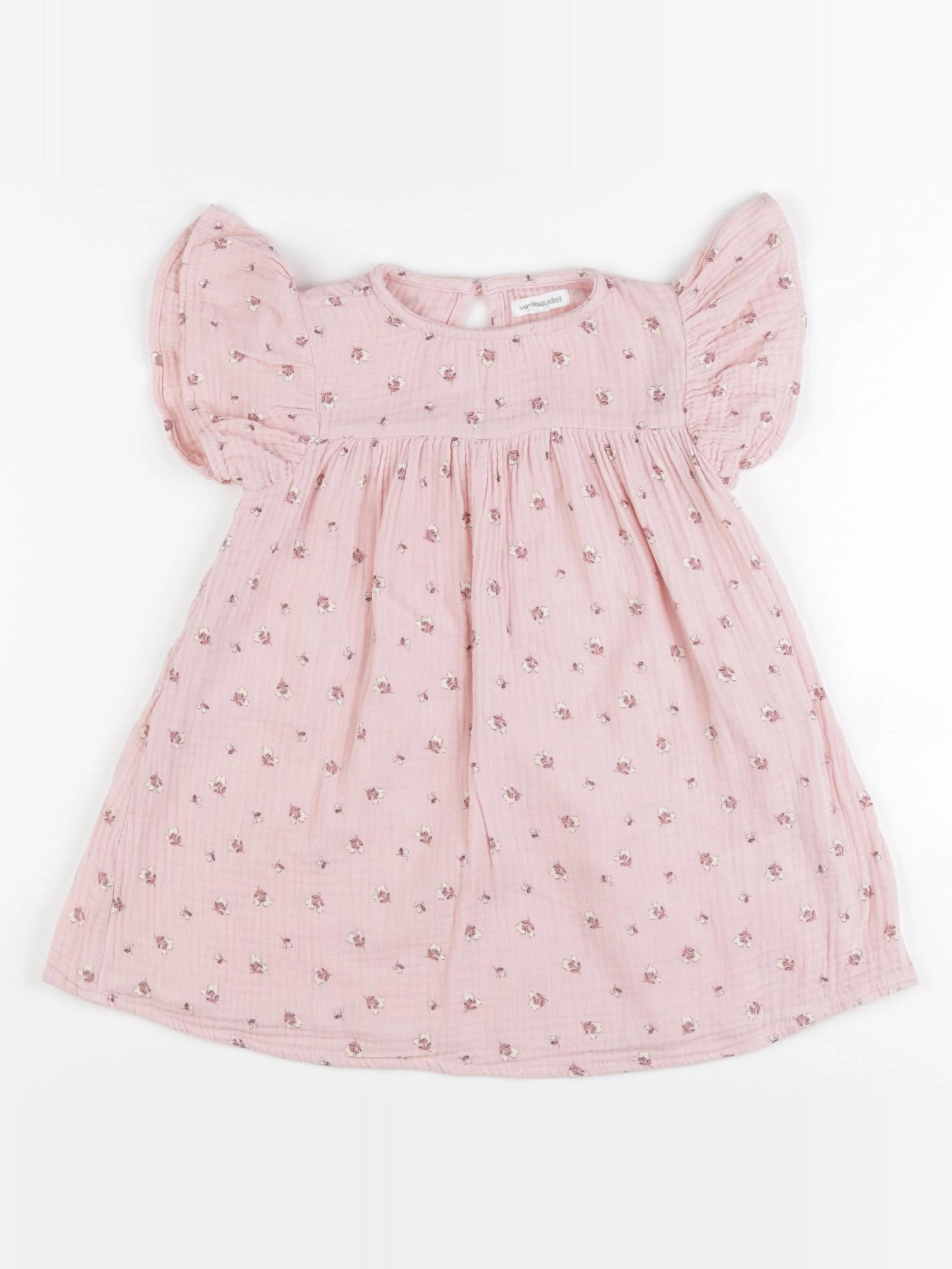 Vertbaudet - robe rose - 3 ans