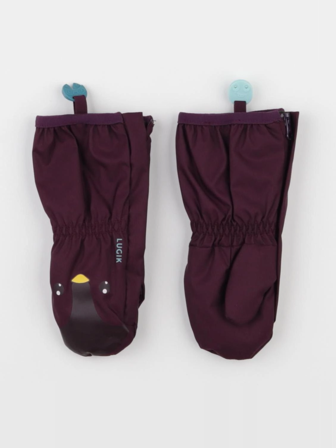 Decathlon ski - gants de ski violet - 24/36 mois