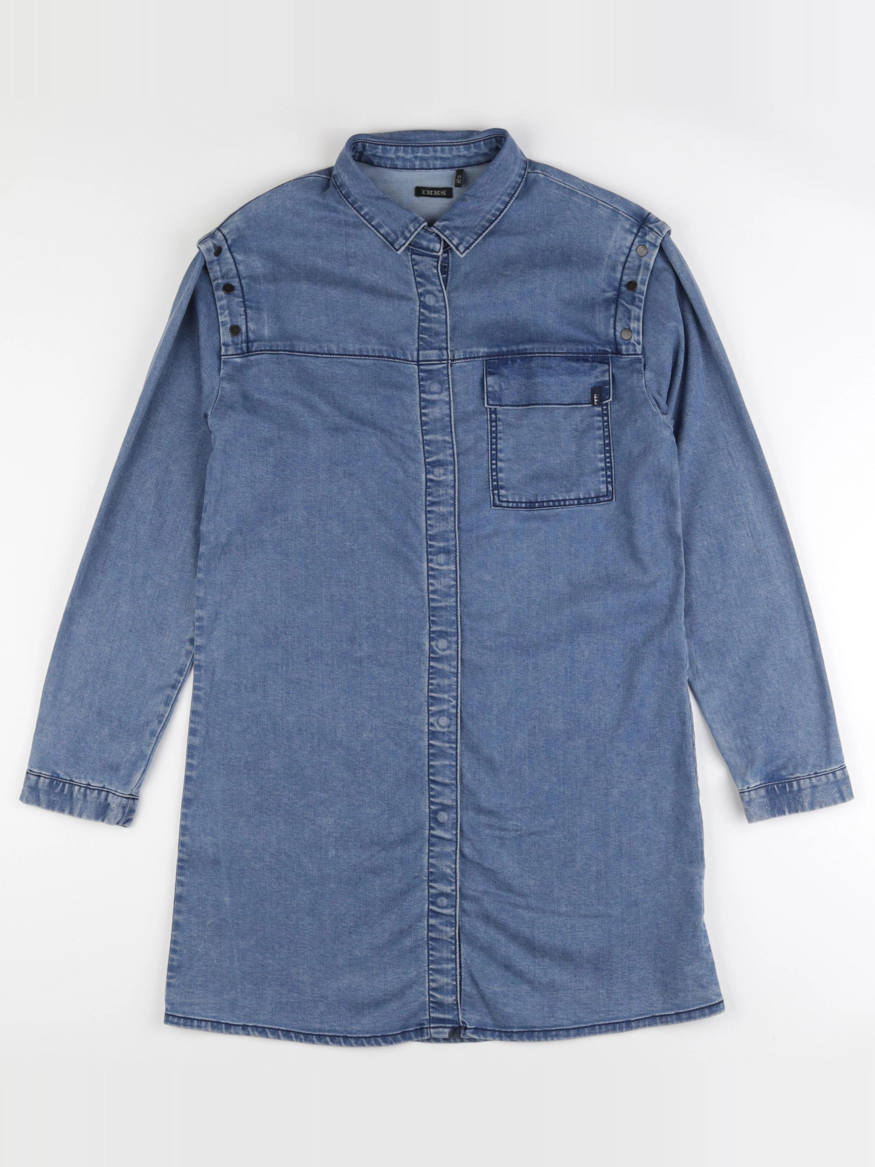 IKKS - robe imprimé au dos bleu - 12 ans