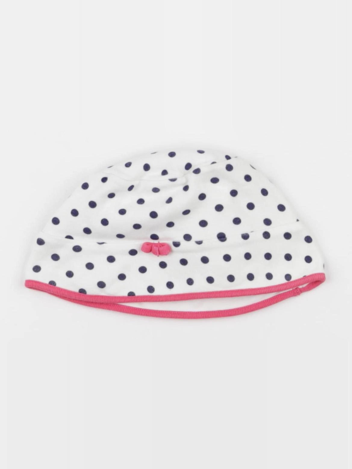 Petit Bateau - chapeau blanc, bleu - 12/18 mois