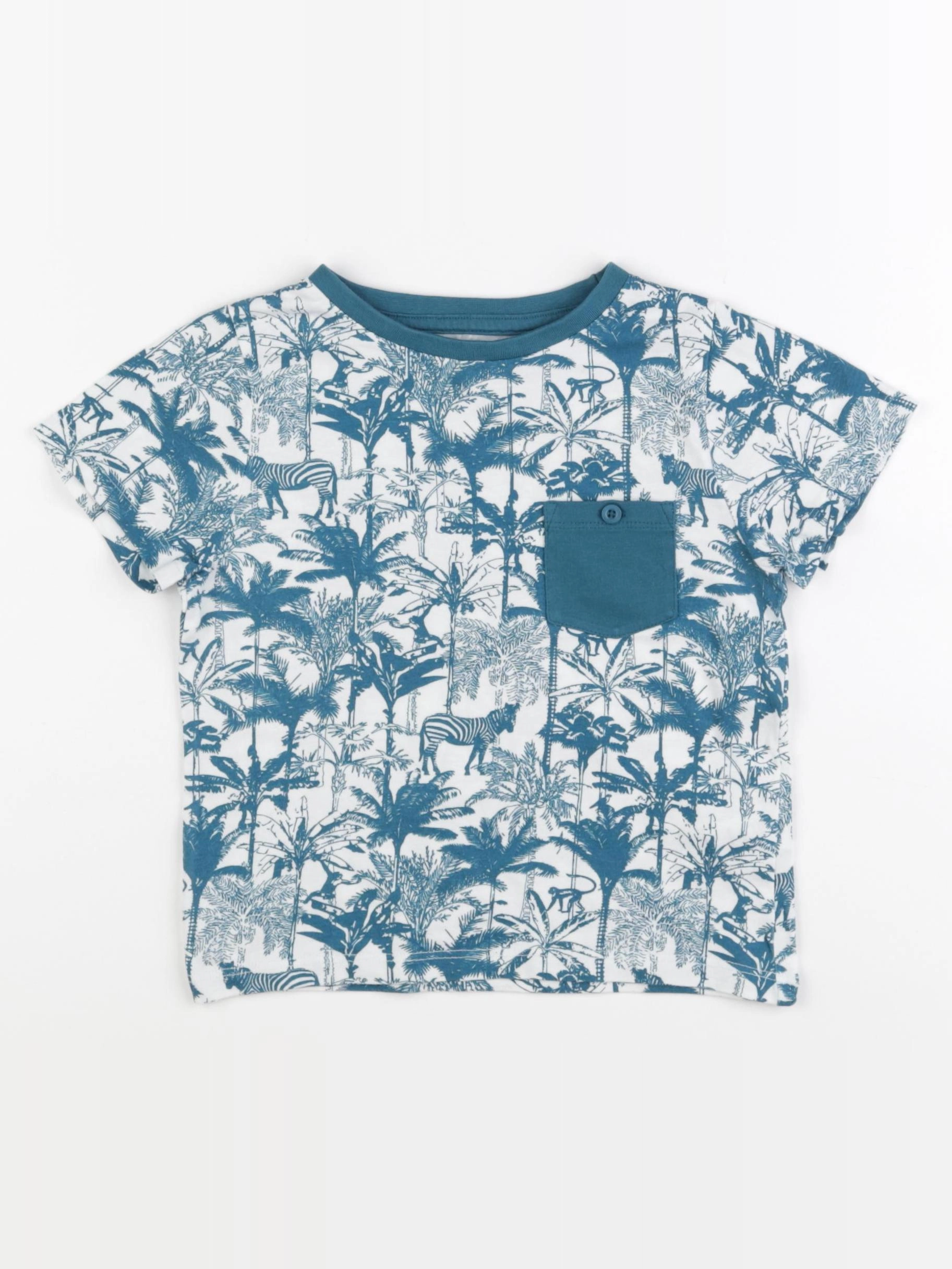 Eden & Victor - tee-shirt bleu - 4 ans