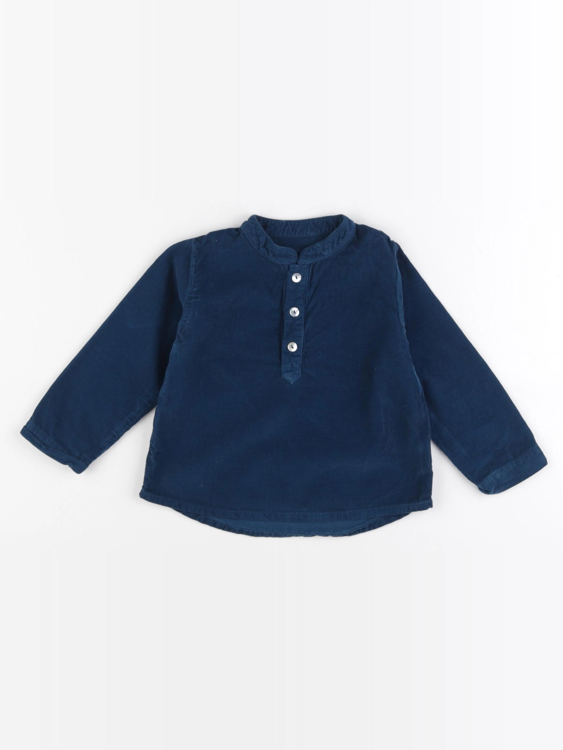 Petite Lucette - blouse bleu - 18 mois