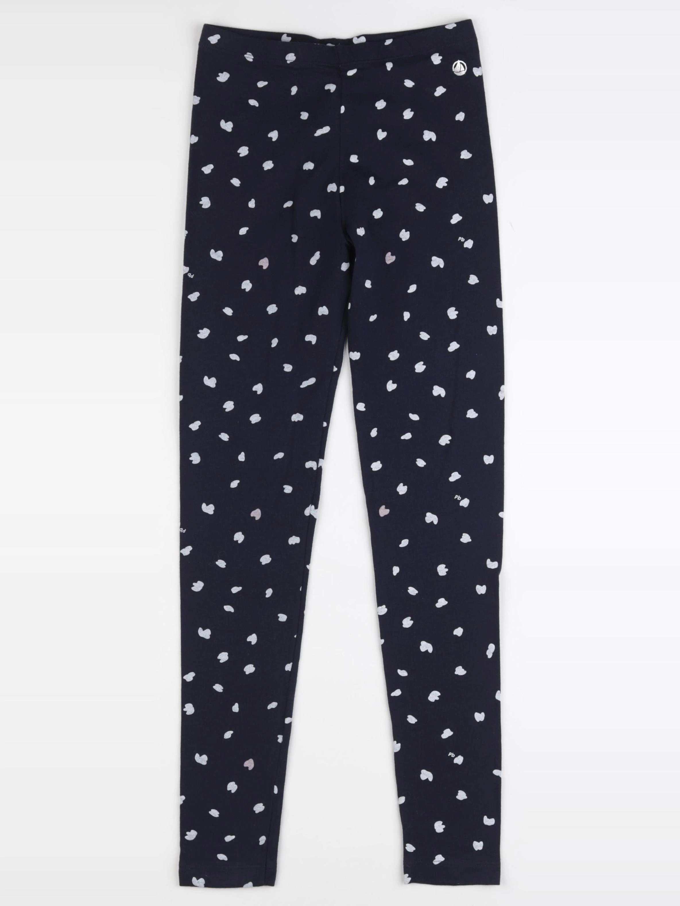 Petit Bateau - legging bleu - 10 ans