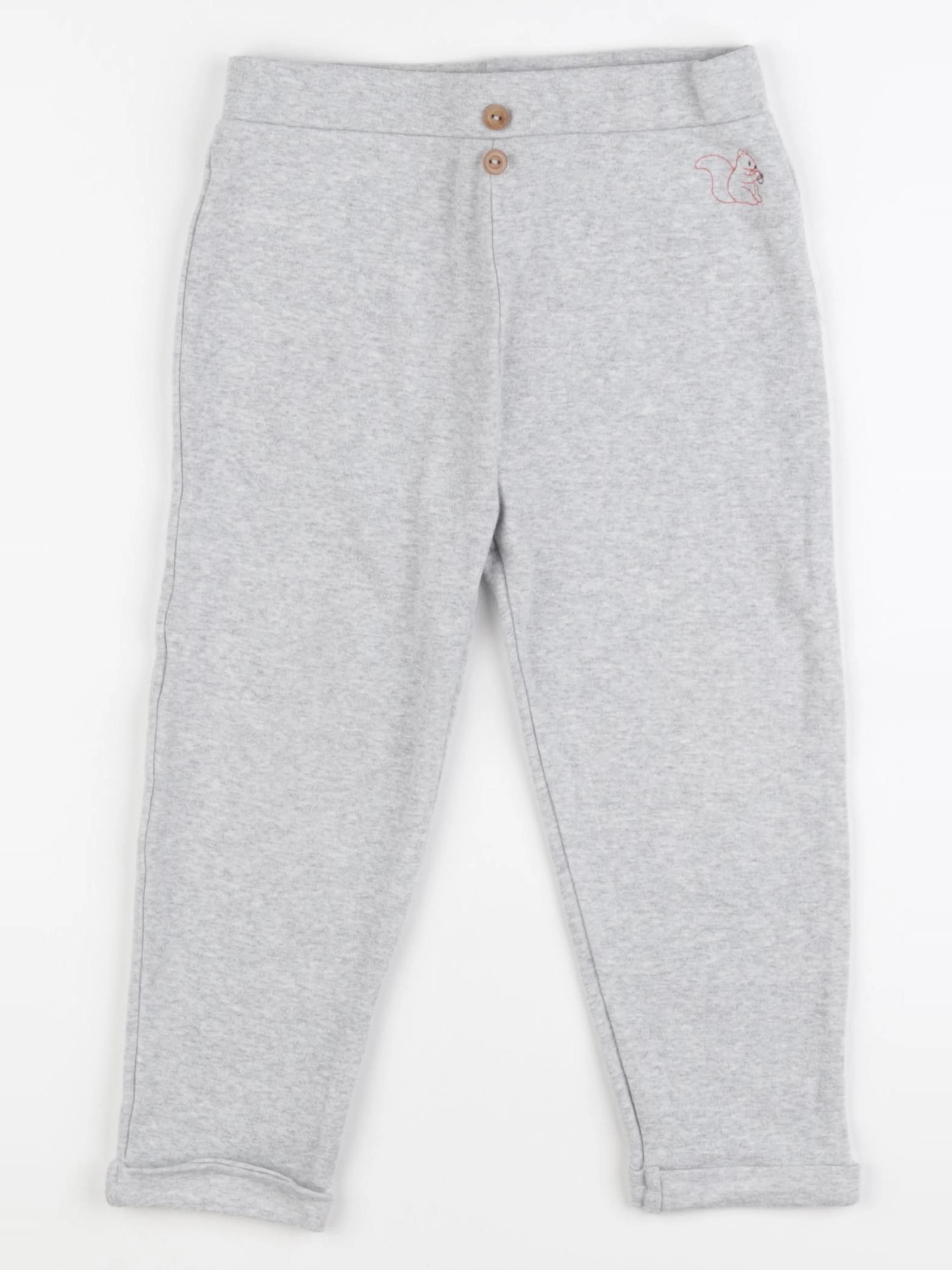 Little Cigogne - pantalon gris - 3 ans