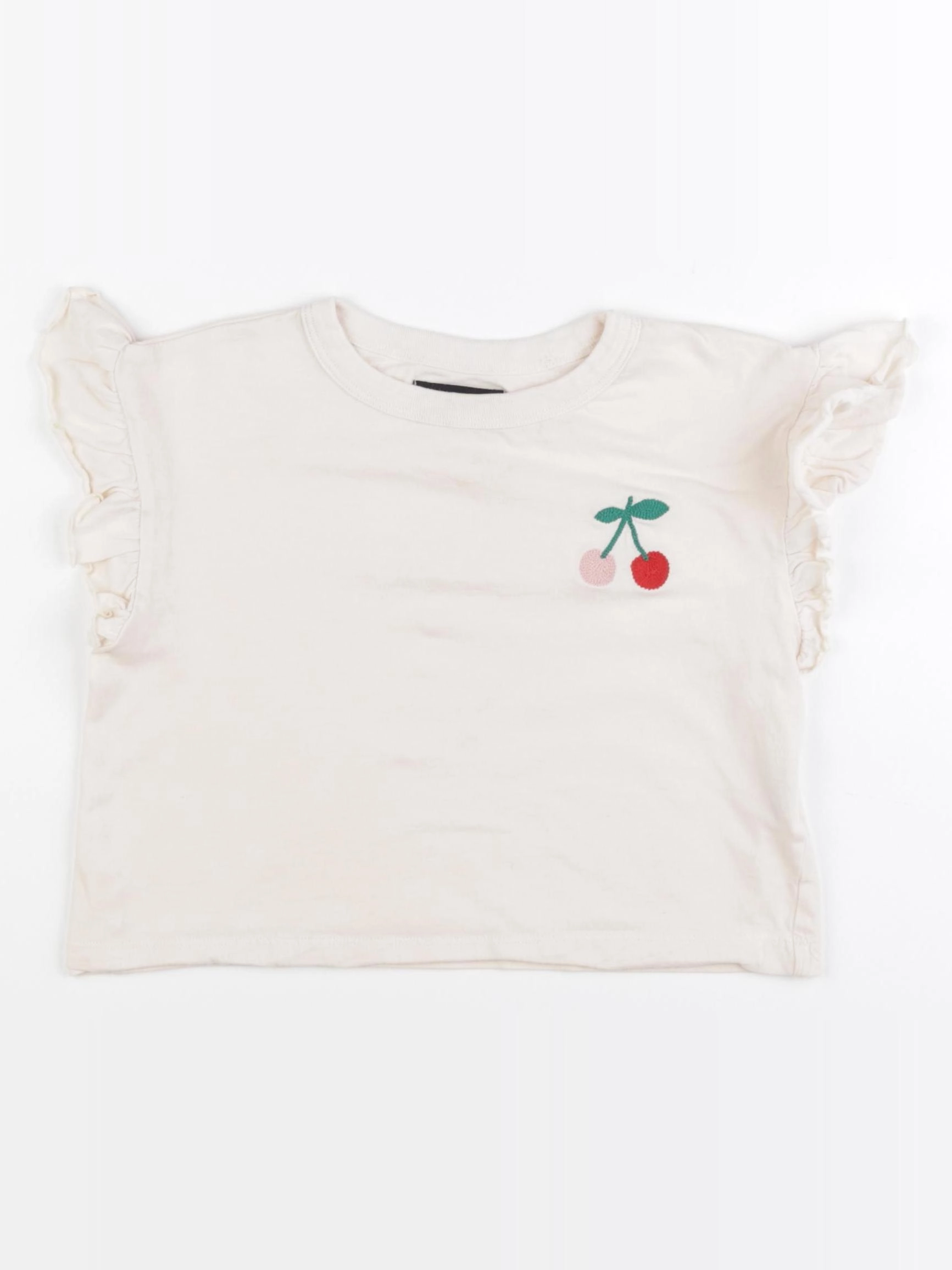 Monoprix - tee-shirt beige - 5 ans