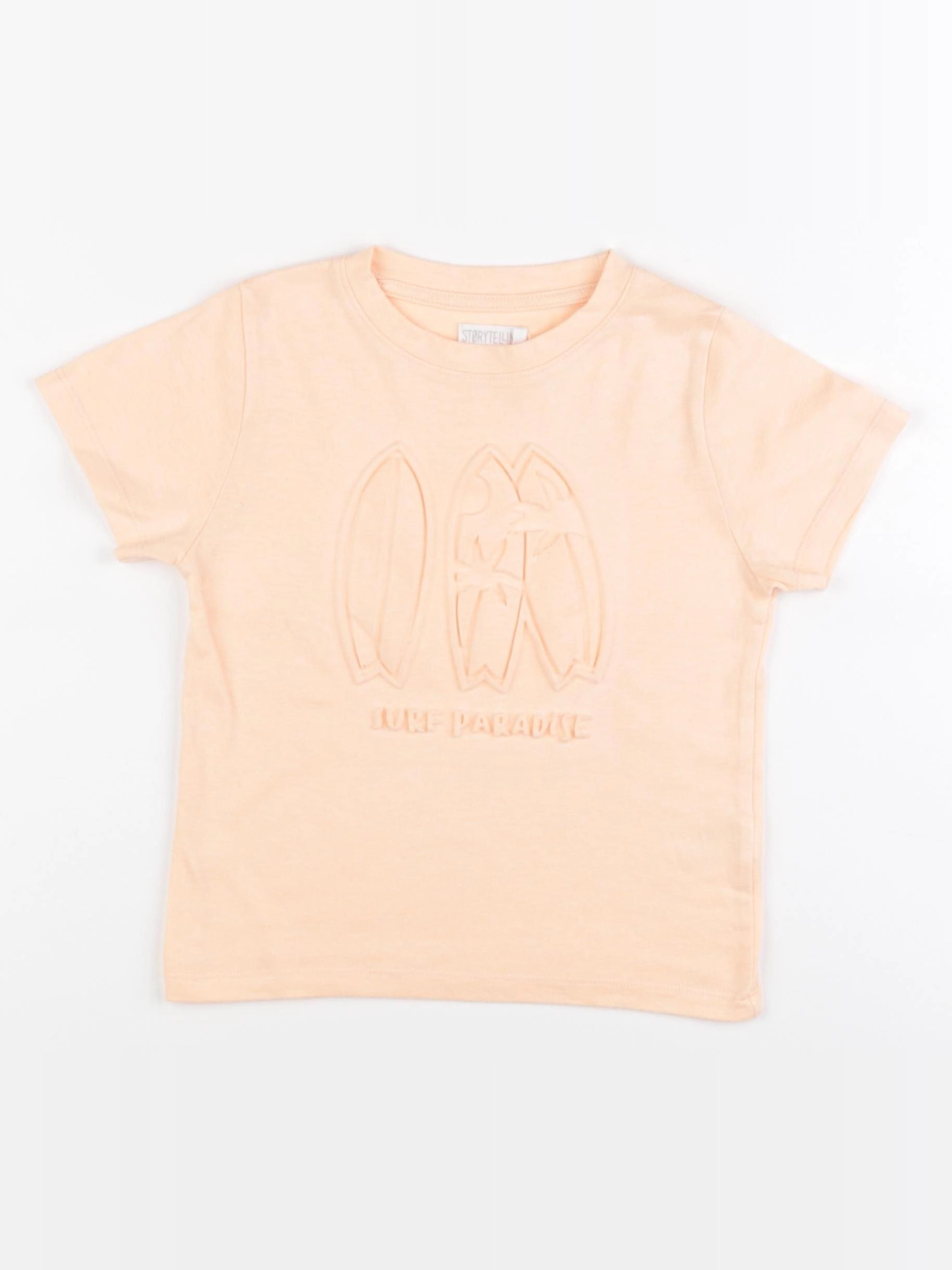 Storytelling - tee-shirt orange - 4 ans