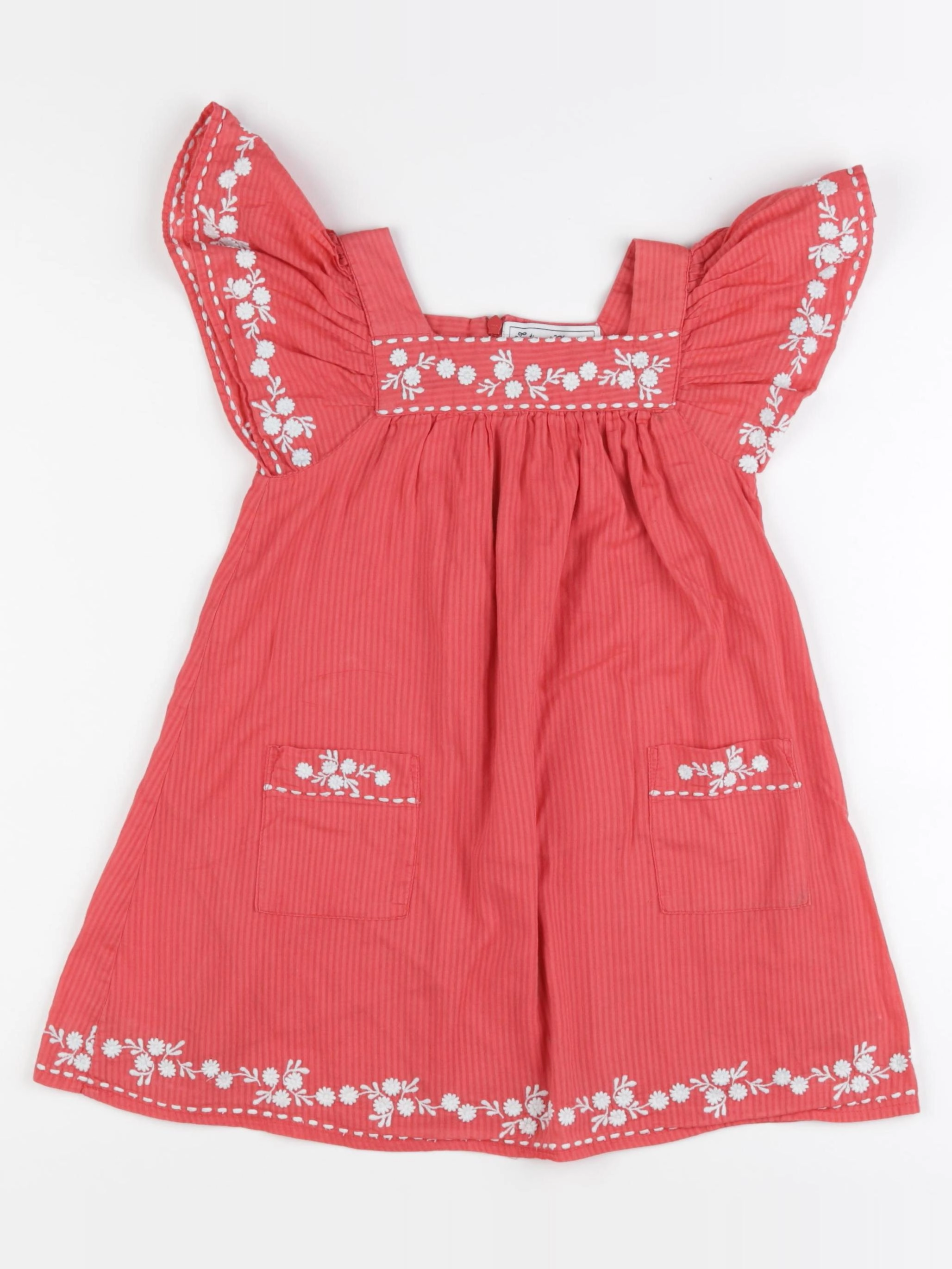 Tartine & Chocolat - robe rouge - 4 ans