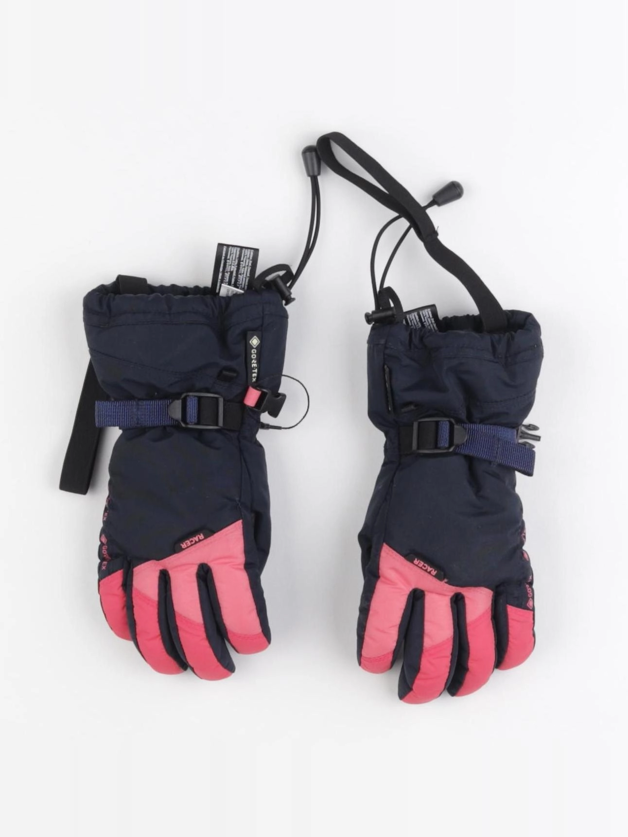 Racer - gants de ski rose - 8 ans
