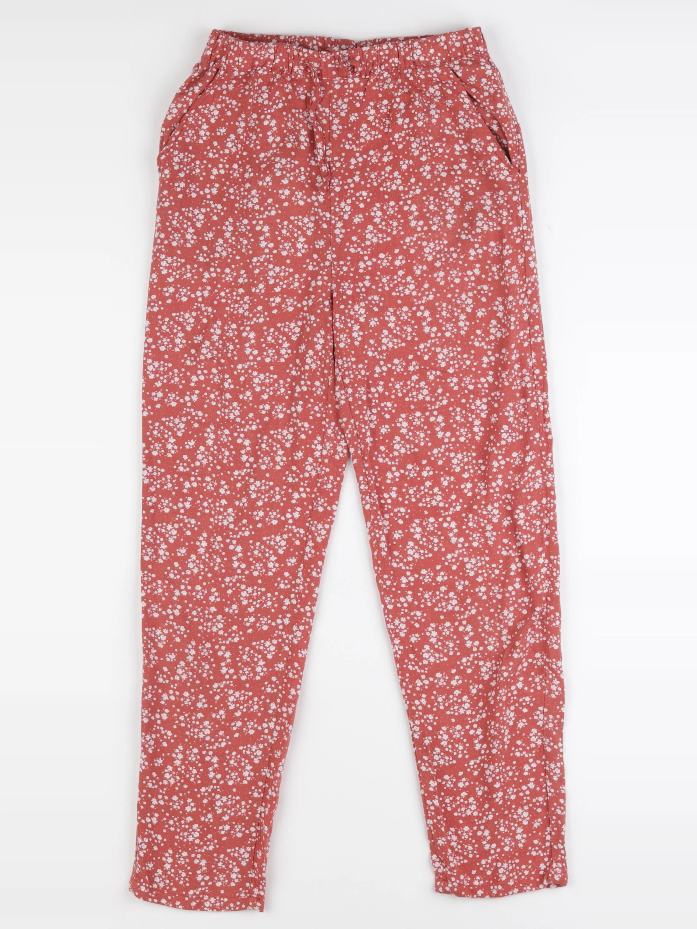 Little Cigogne - pantalon rouge - 10 ans