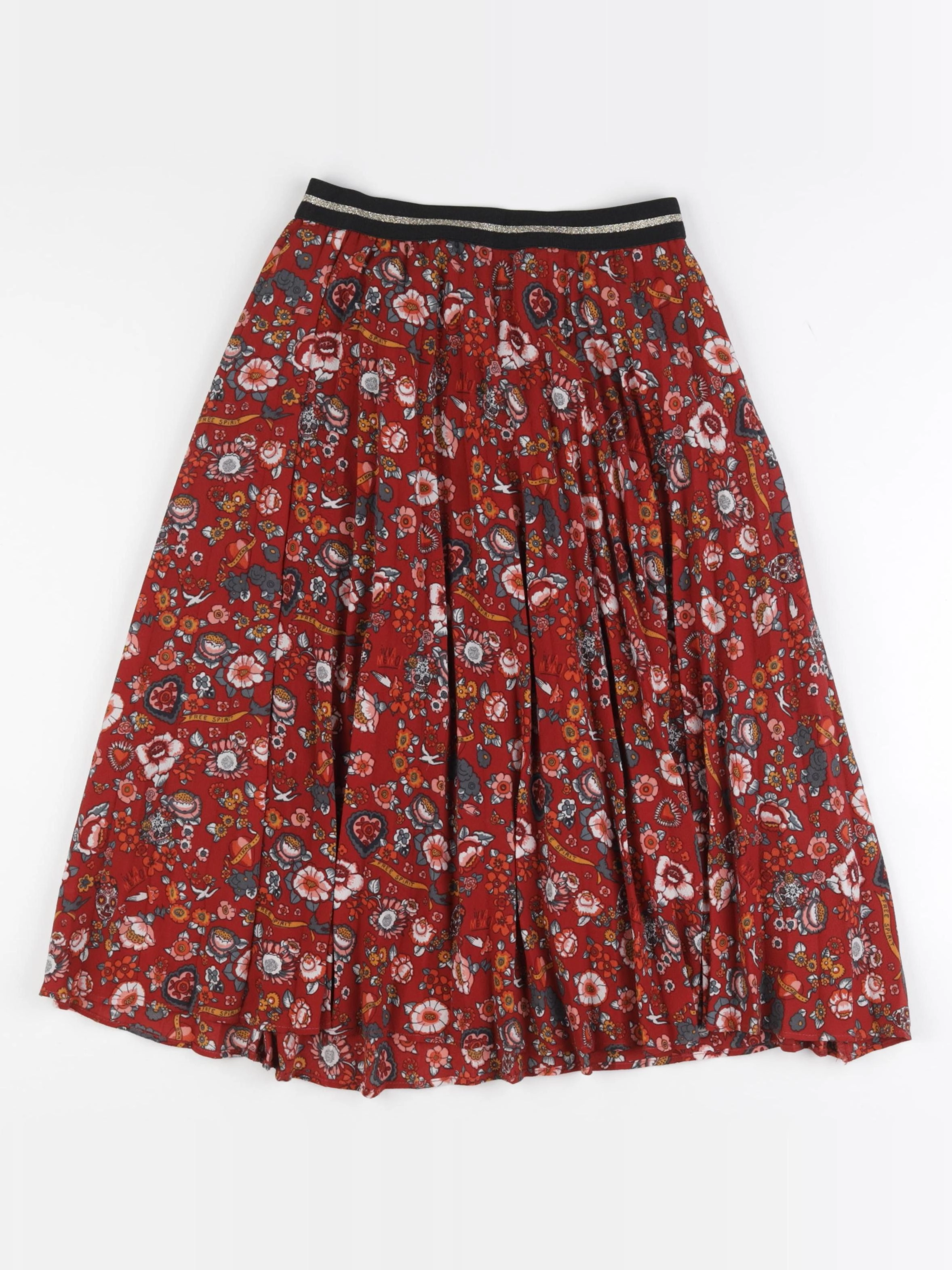 IKKS - jupe rouge - 6 ans