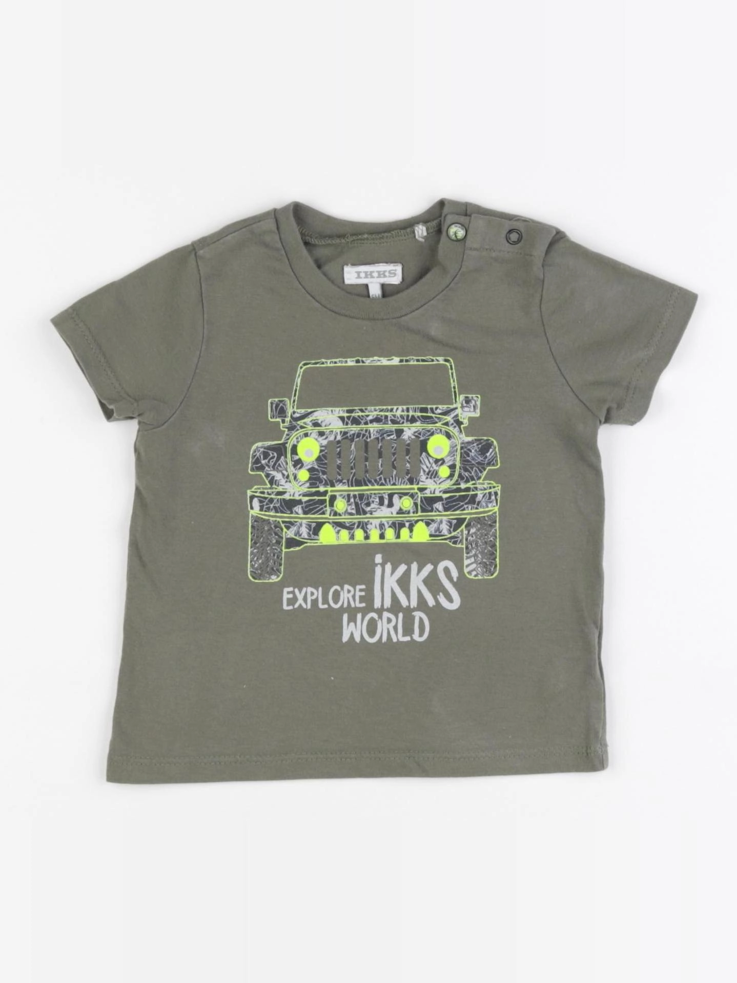 IKKS - tee-shirt vert - 6 mois