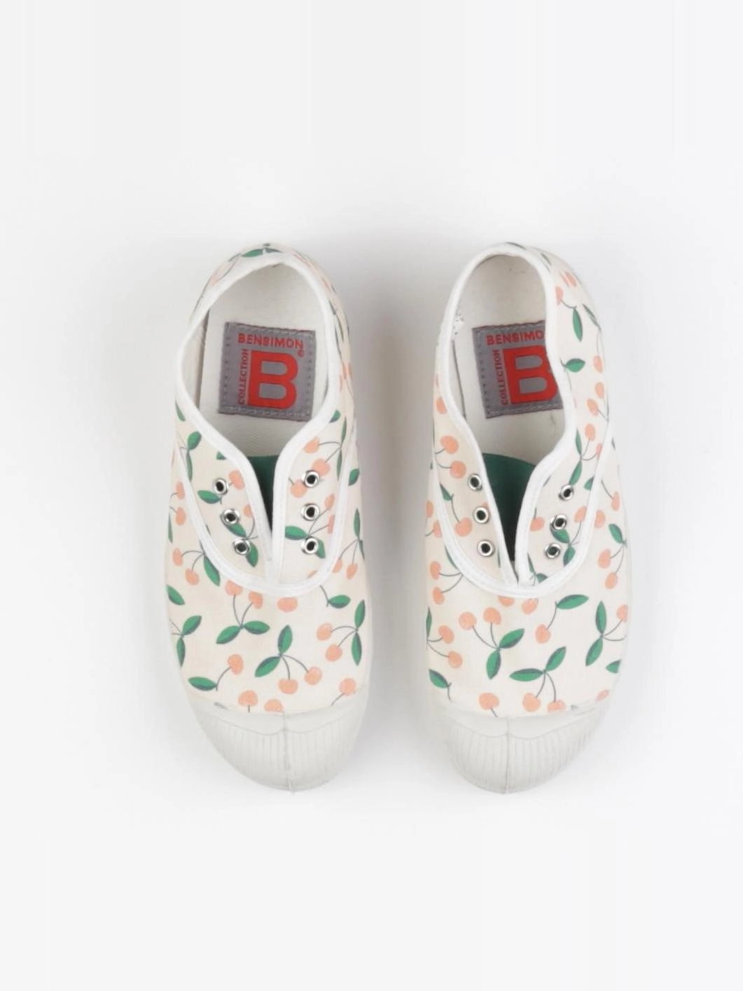 Bensimon - tennis élastiqué blanc - pointure 31