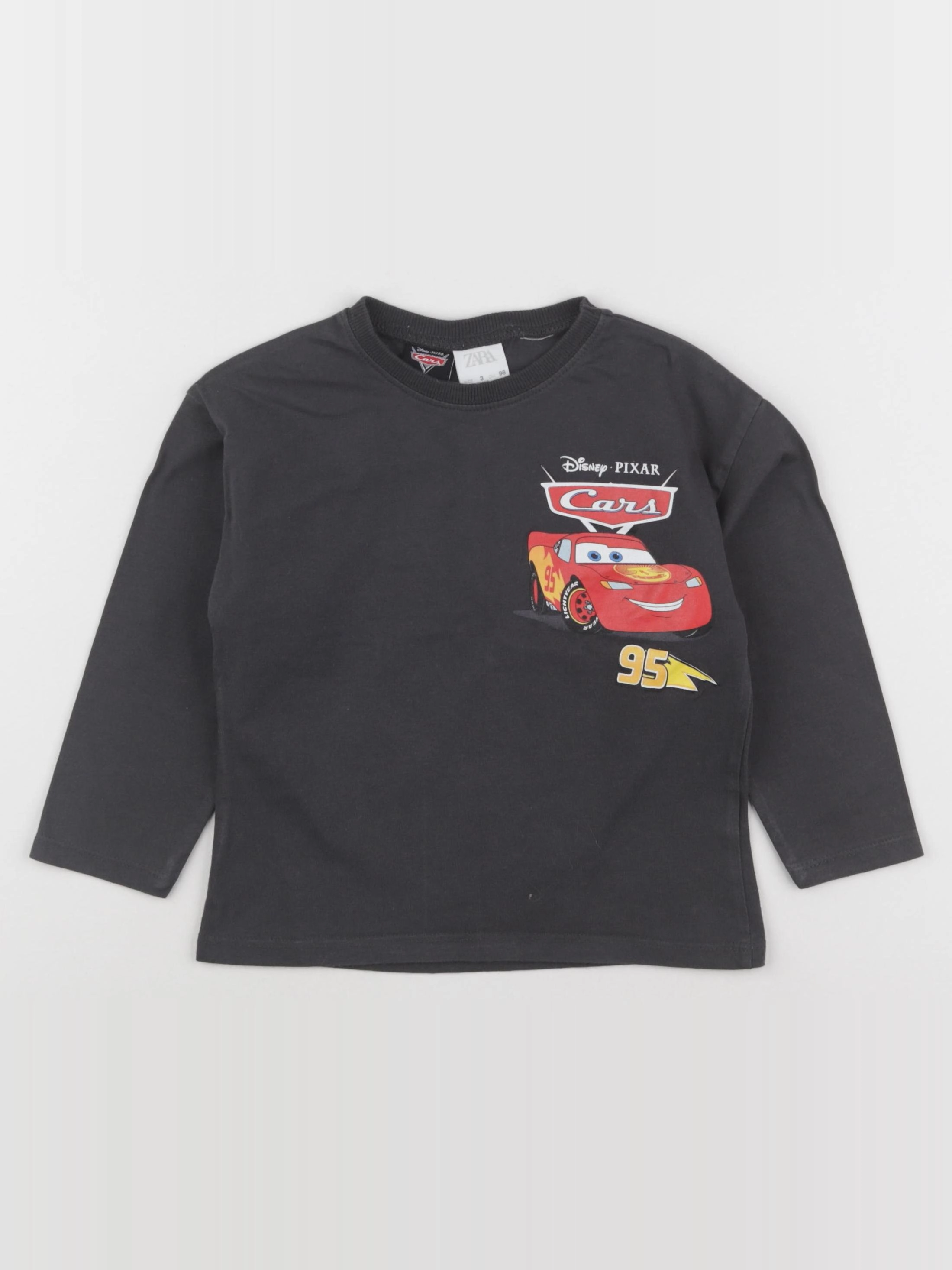 Zara - tee-shirt imprimé au dos noir - 3 ans