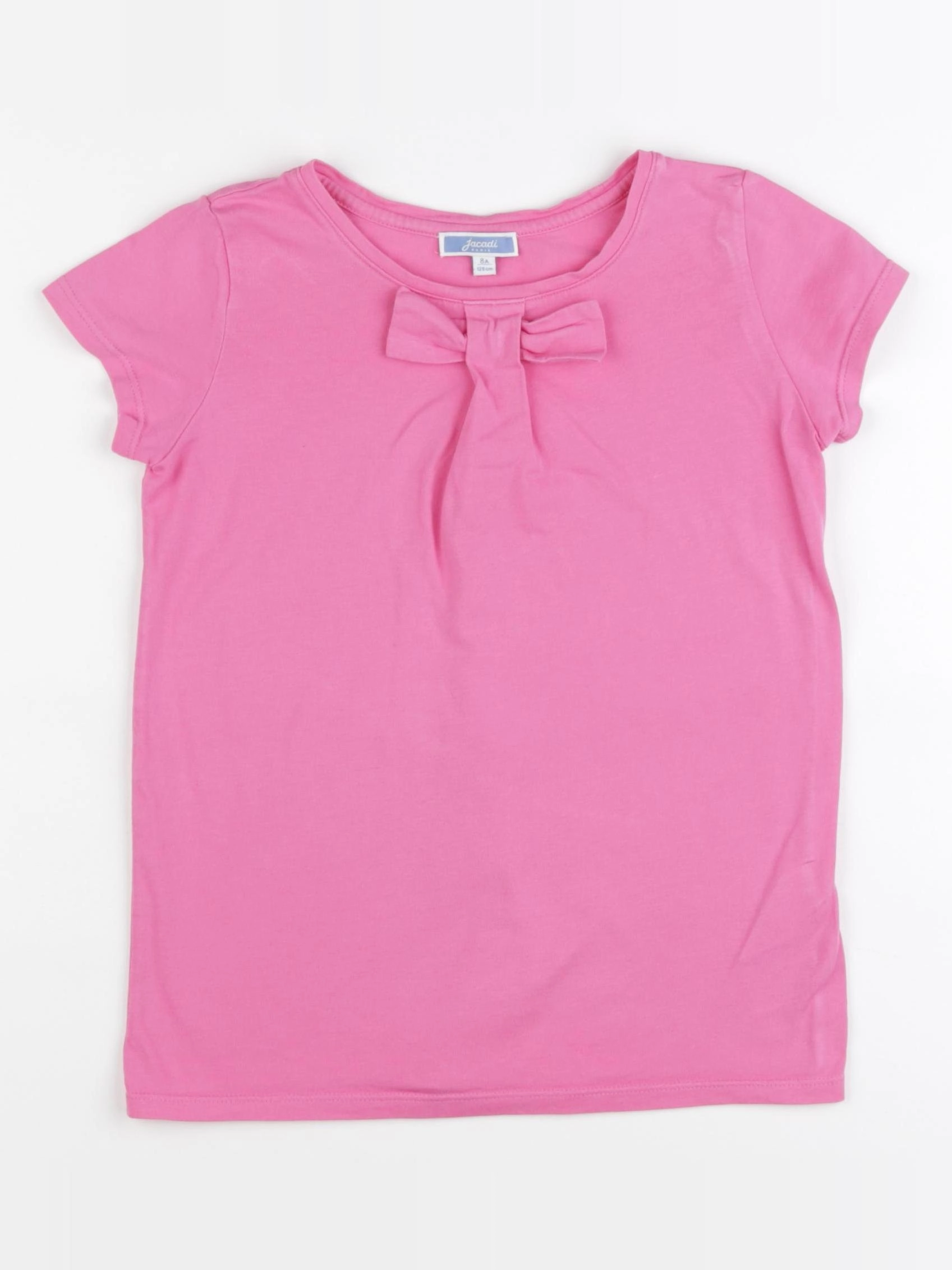 Jacadi - tee-shirt rose - 8 ans