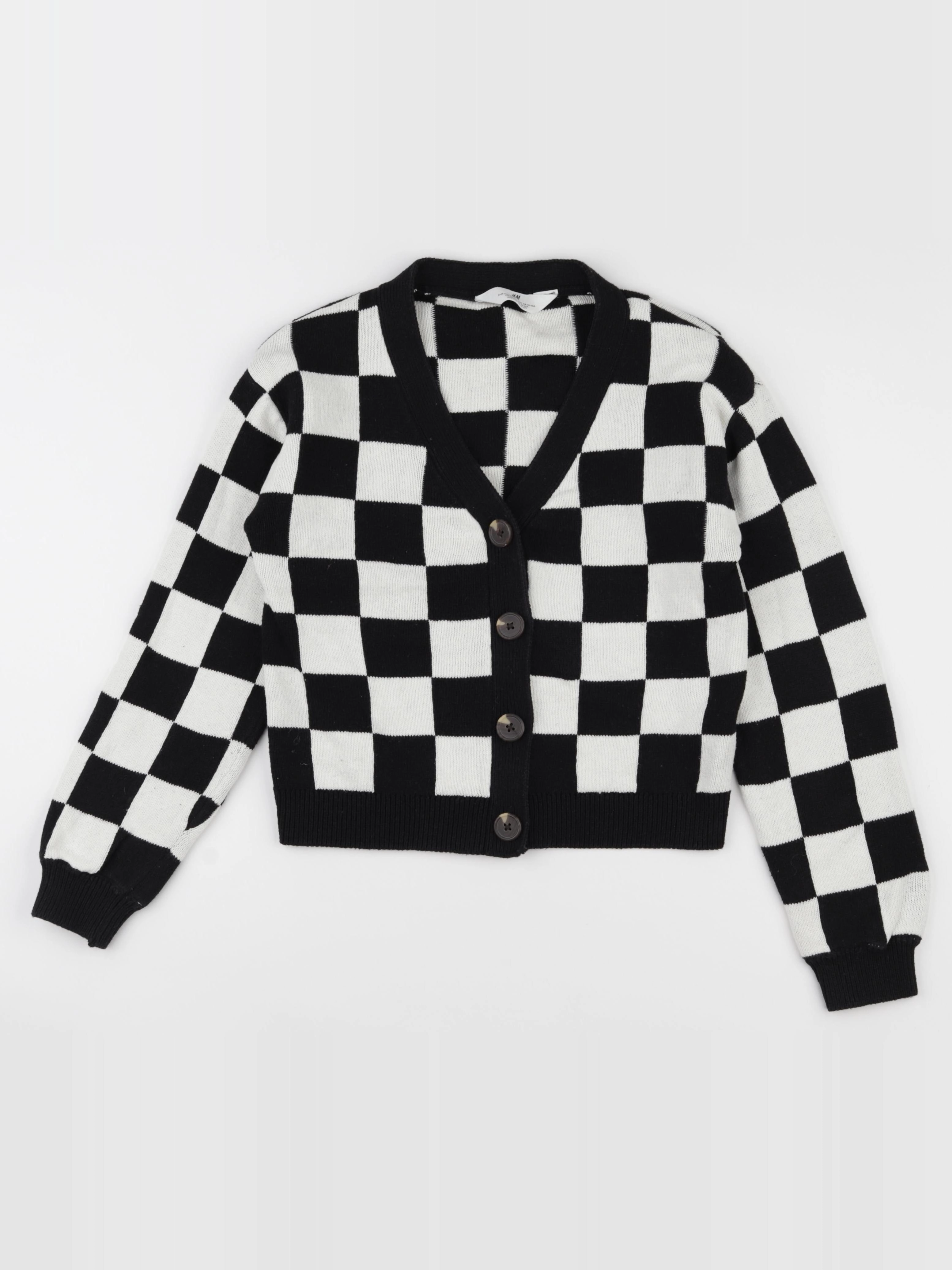 H&M - gilet noir - 10/12 ans