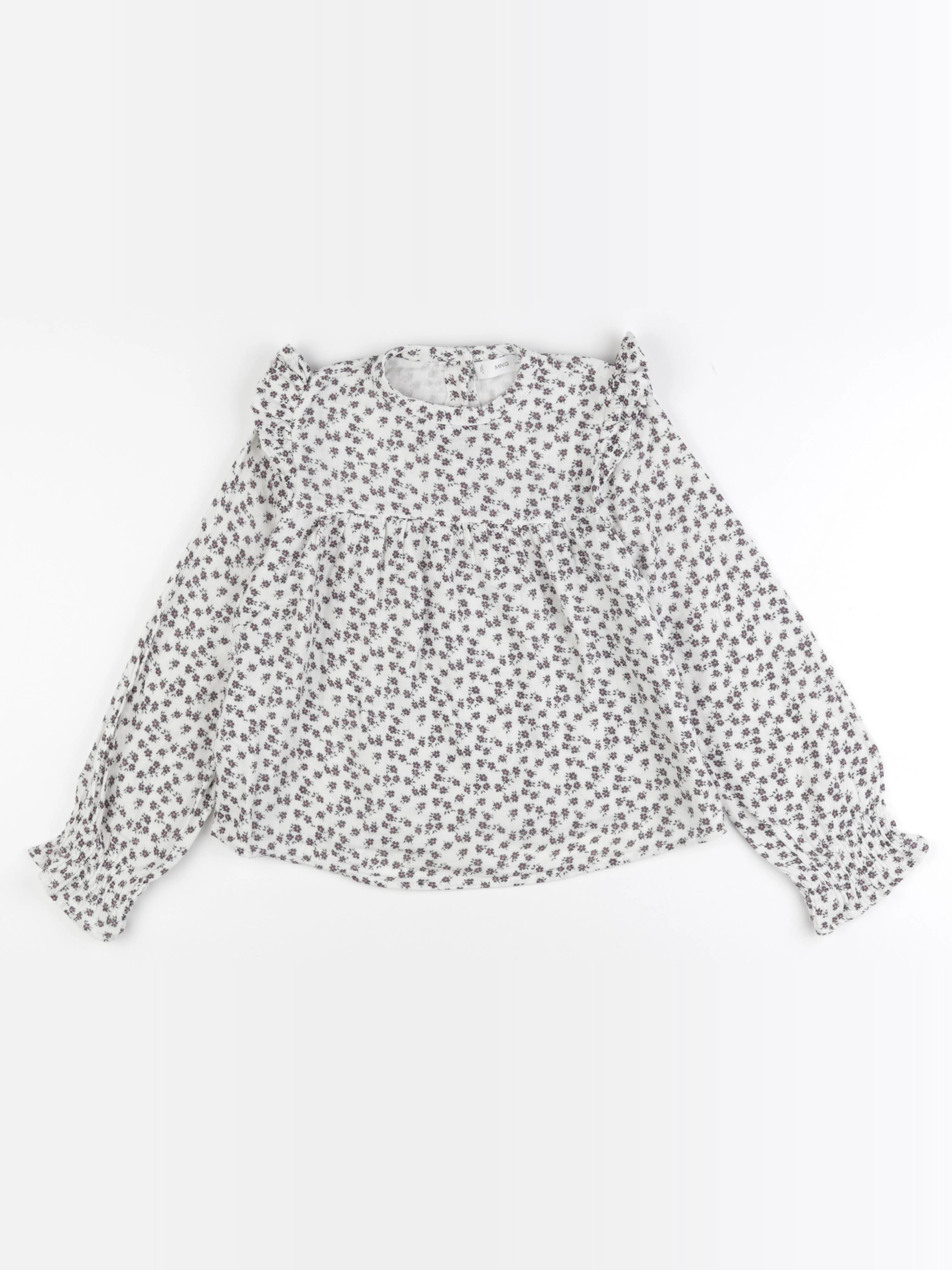 Mango - blouse blanc - 9 ans