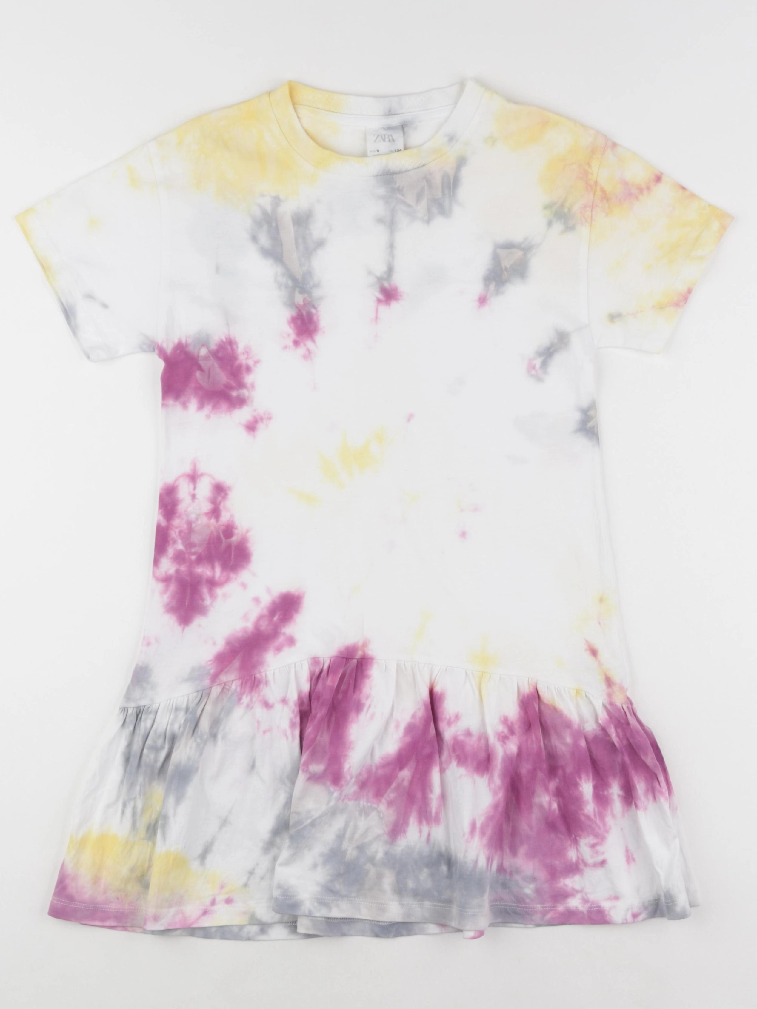 Zara - robe multicolore - 9 ans