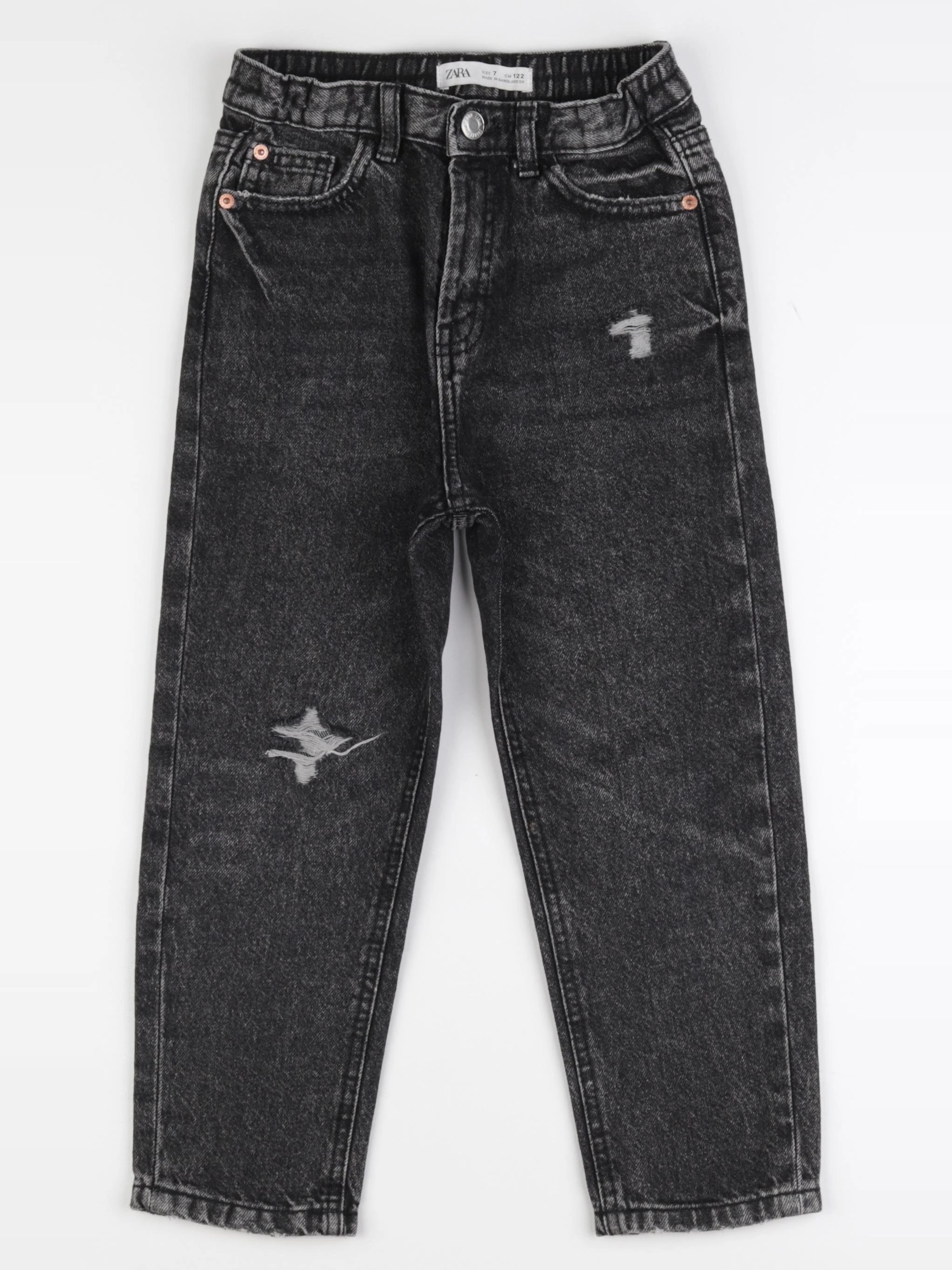 Zara - jean noir - 7 ans