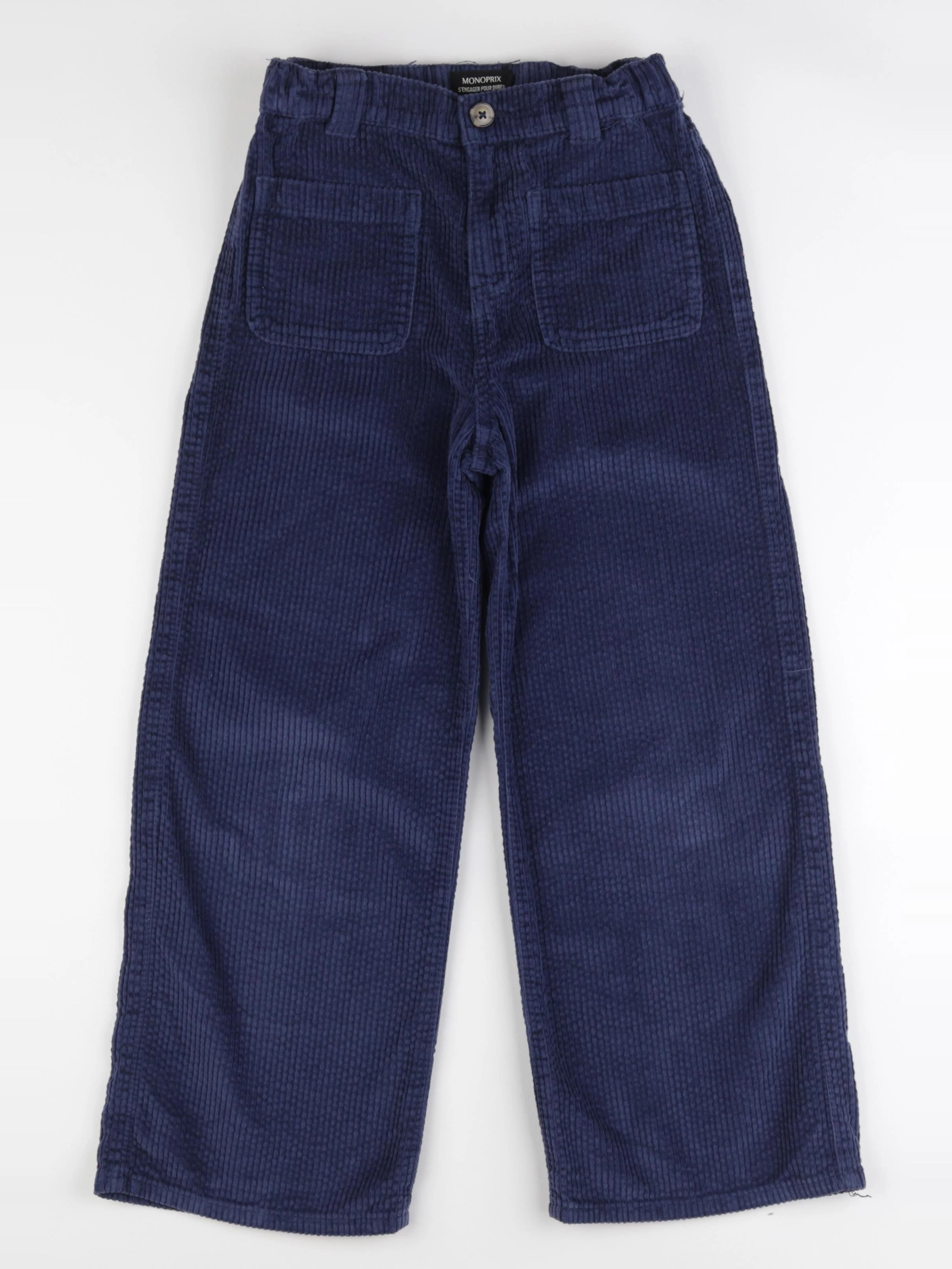 Monoprix - pantalon bleu - 10 ans