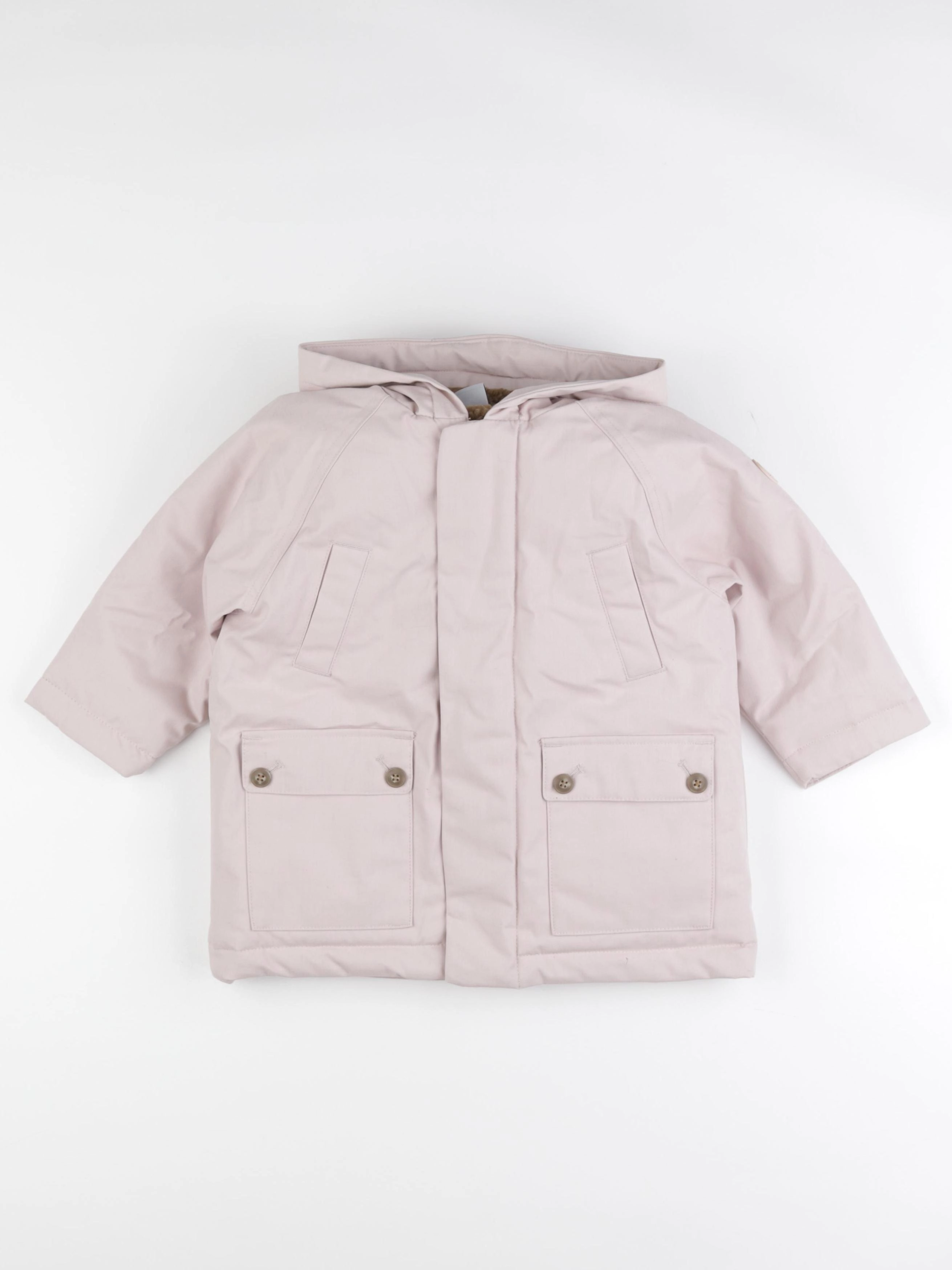 Petit Bateau - parka rose - 3 ans