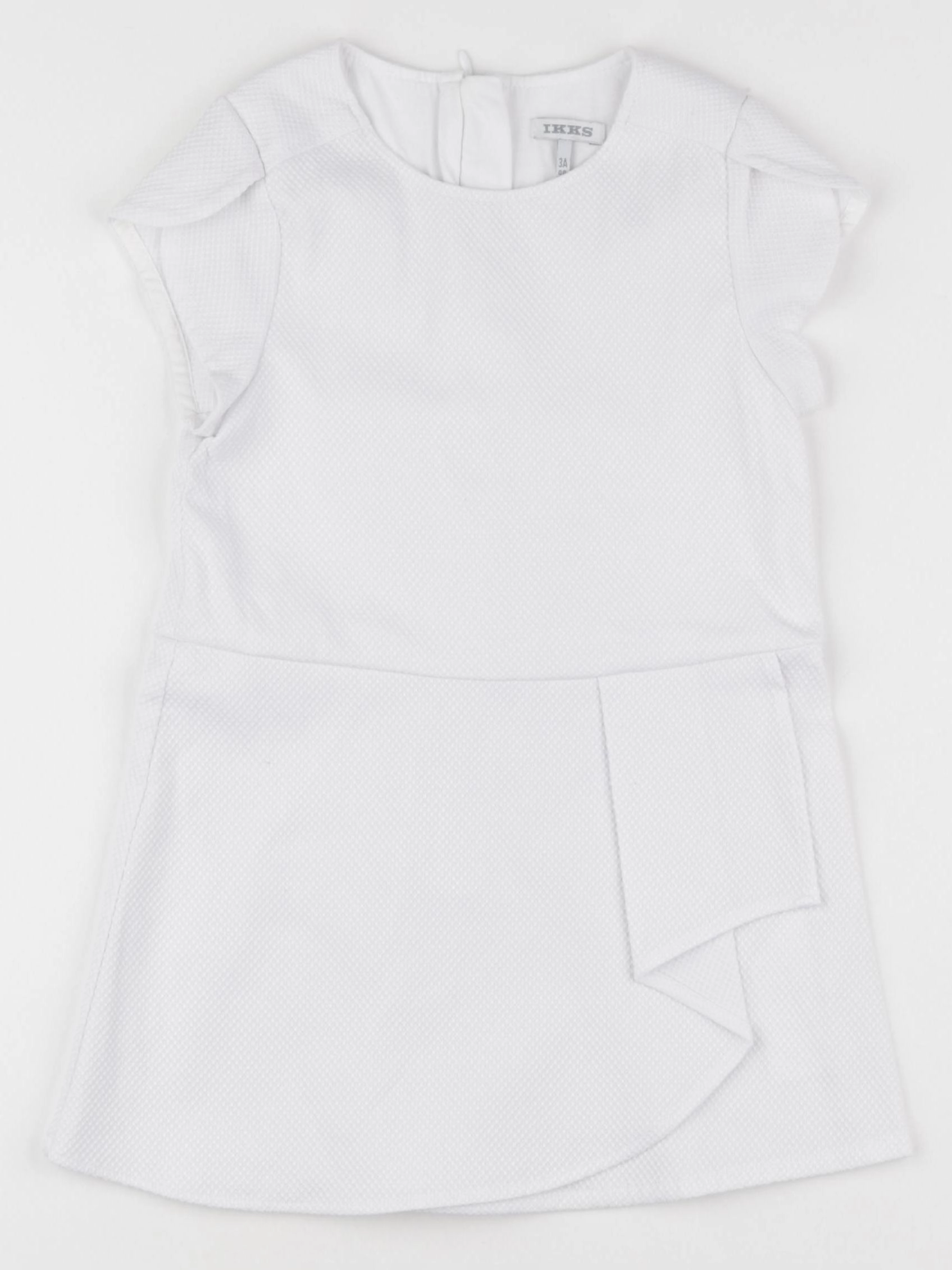 IKKS - robe blanc - 3 ans