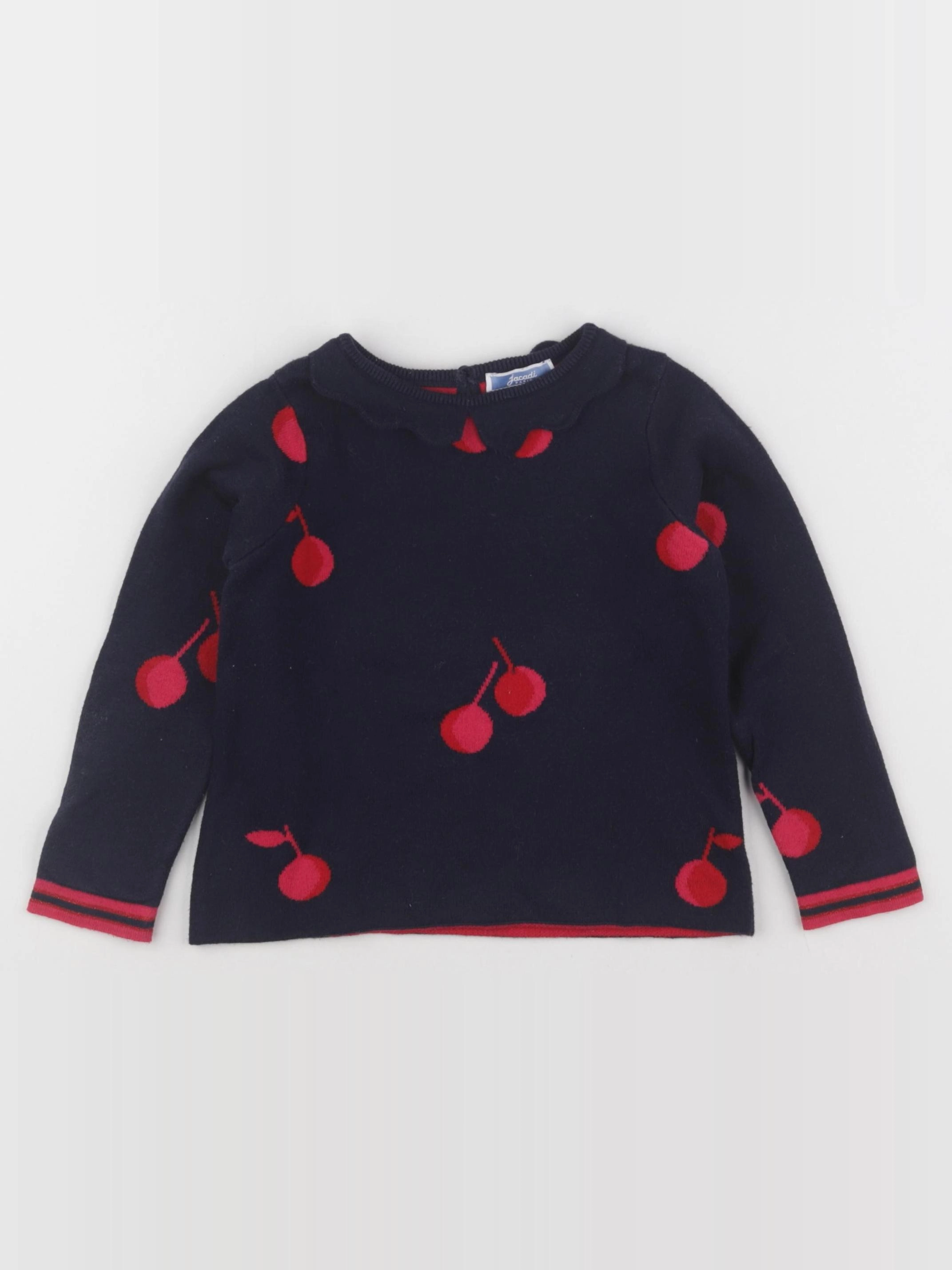 Jacadi - pull bleu - 3 ans