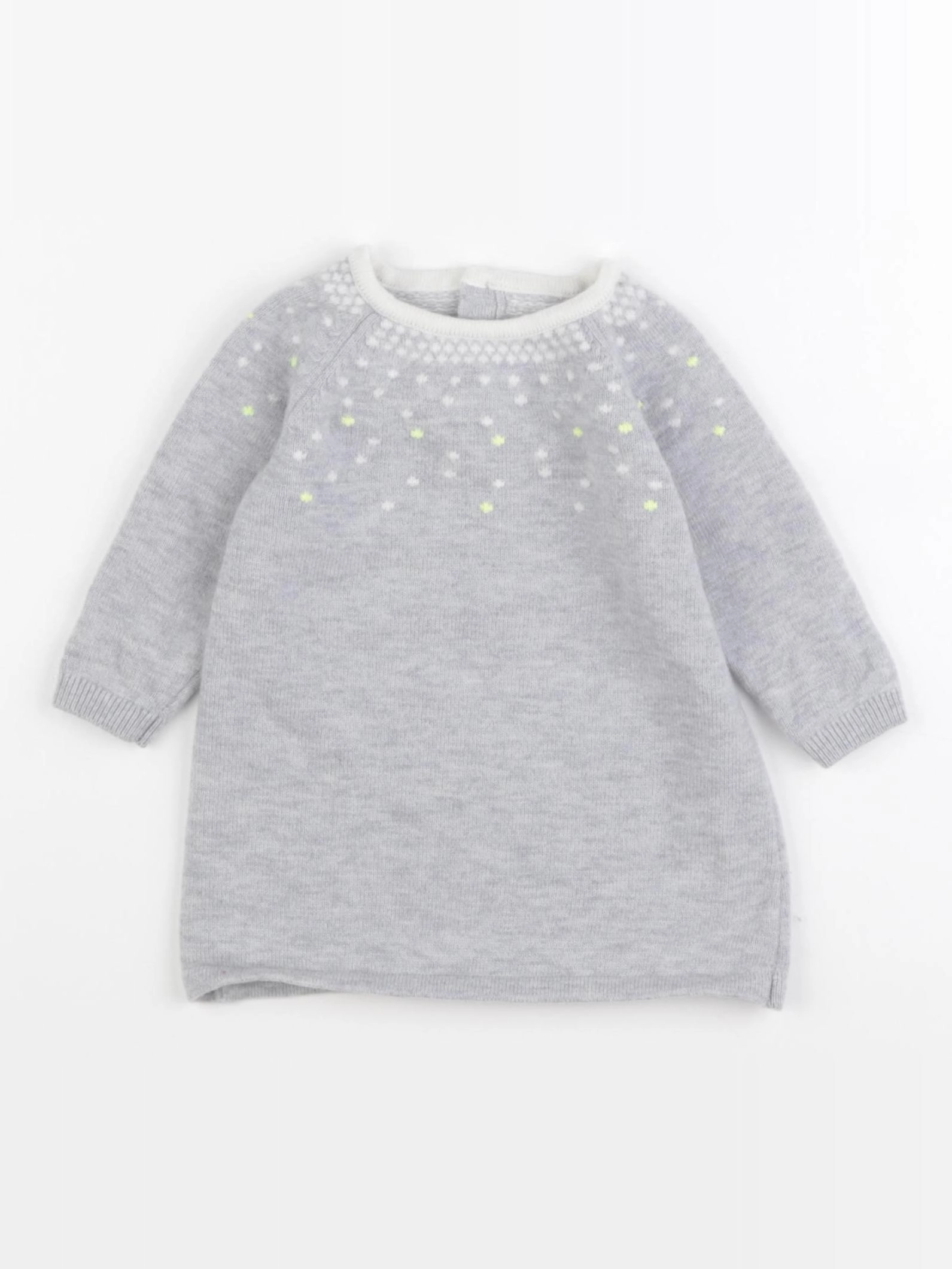 Jacadi - robe gris - 6 mois