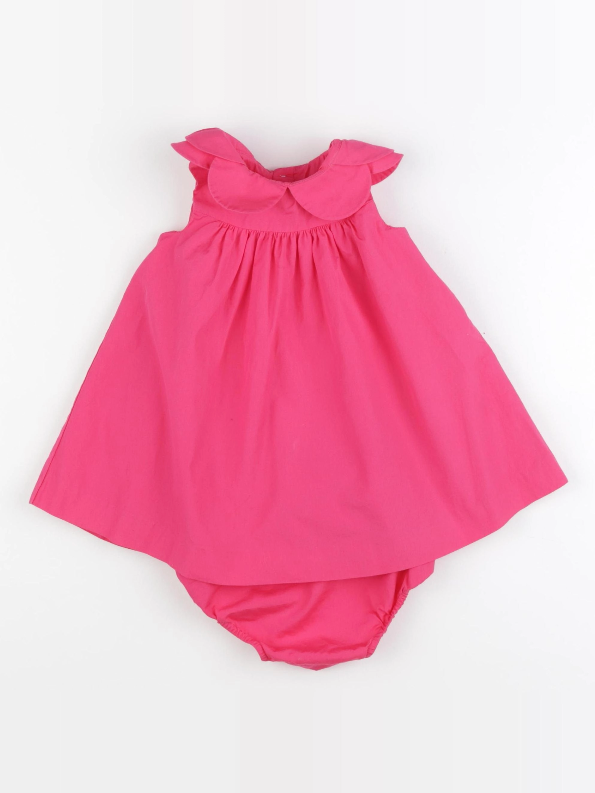 Jacadi - robe rose - 12 mois