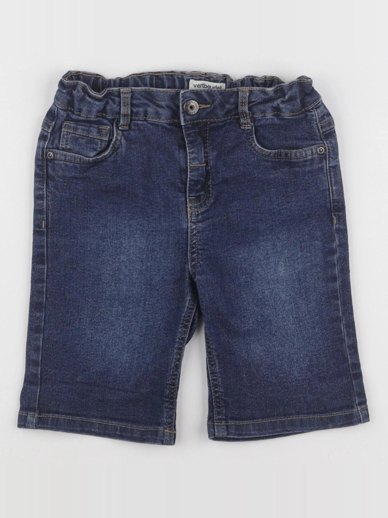 Vertbaudet - short bleu - 8 ans