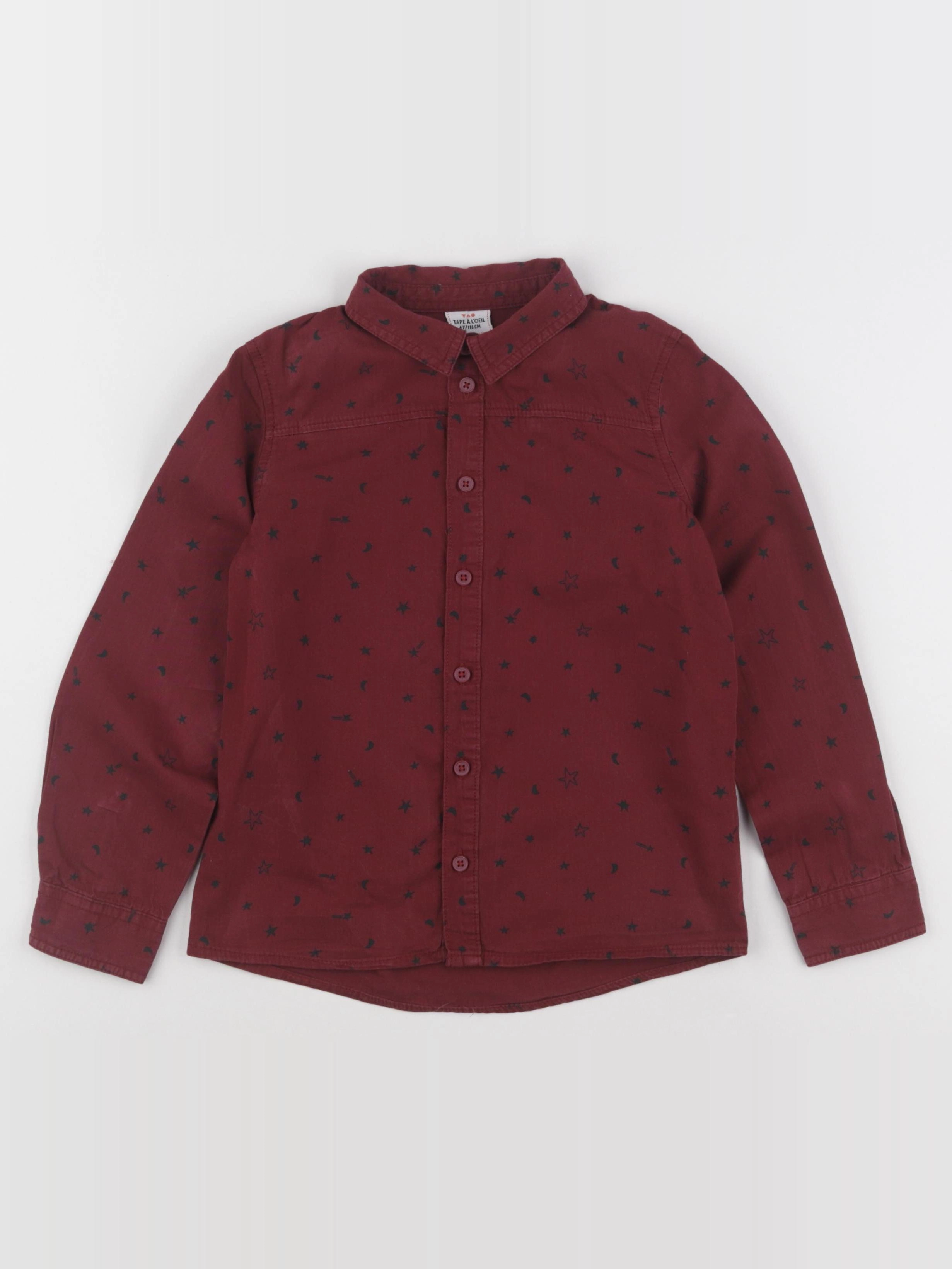 Tape à l'oeil - chemise rouge - 6 ans