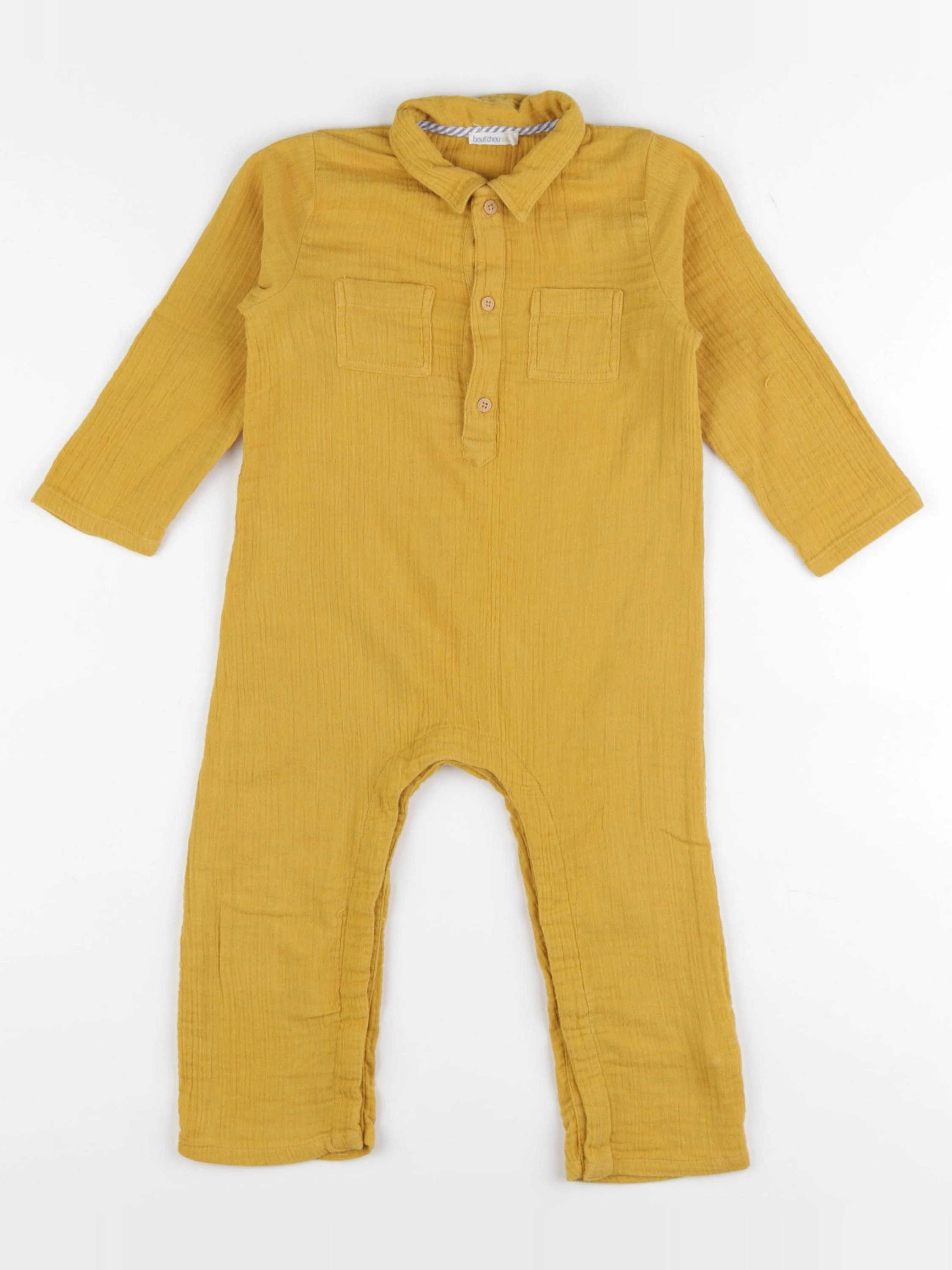 Boutchou - combinaison jaune - 18 mois