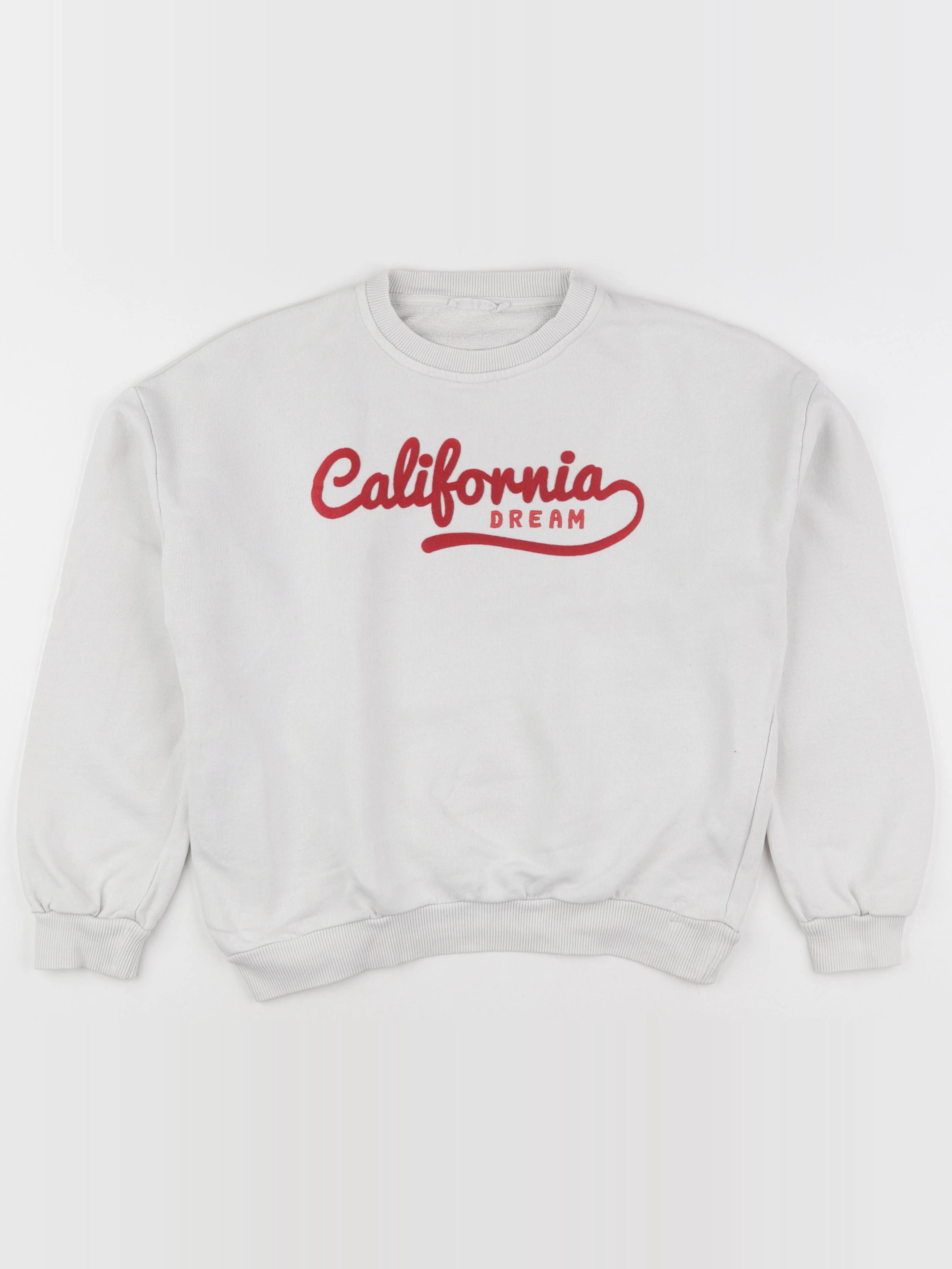 Monoprix - sweat blanc - 14 ans