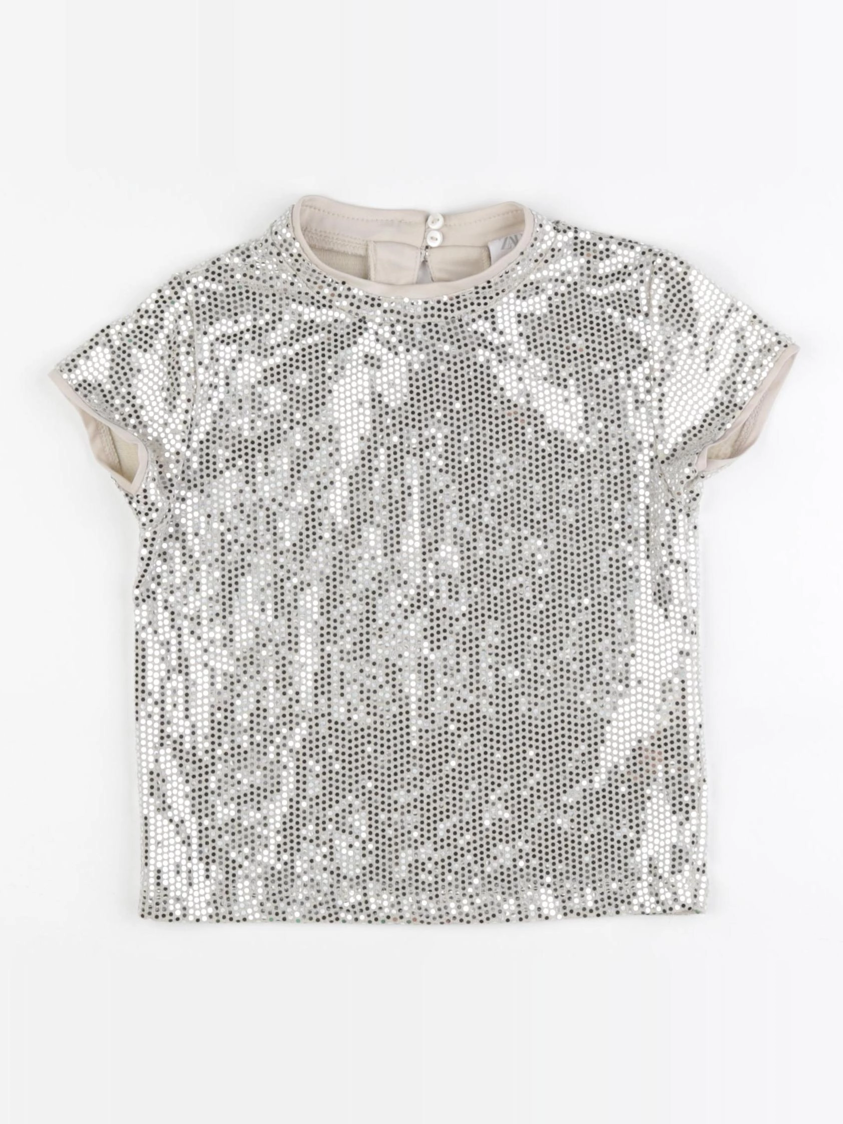 Zara - blouse beige - 9/10 ans